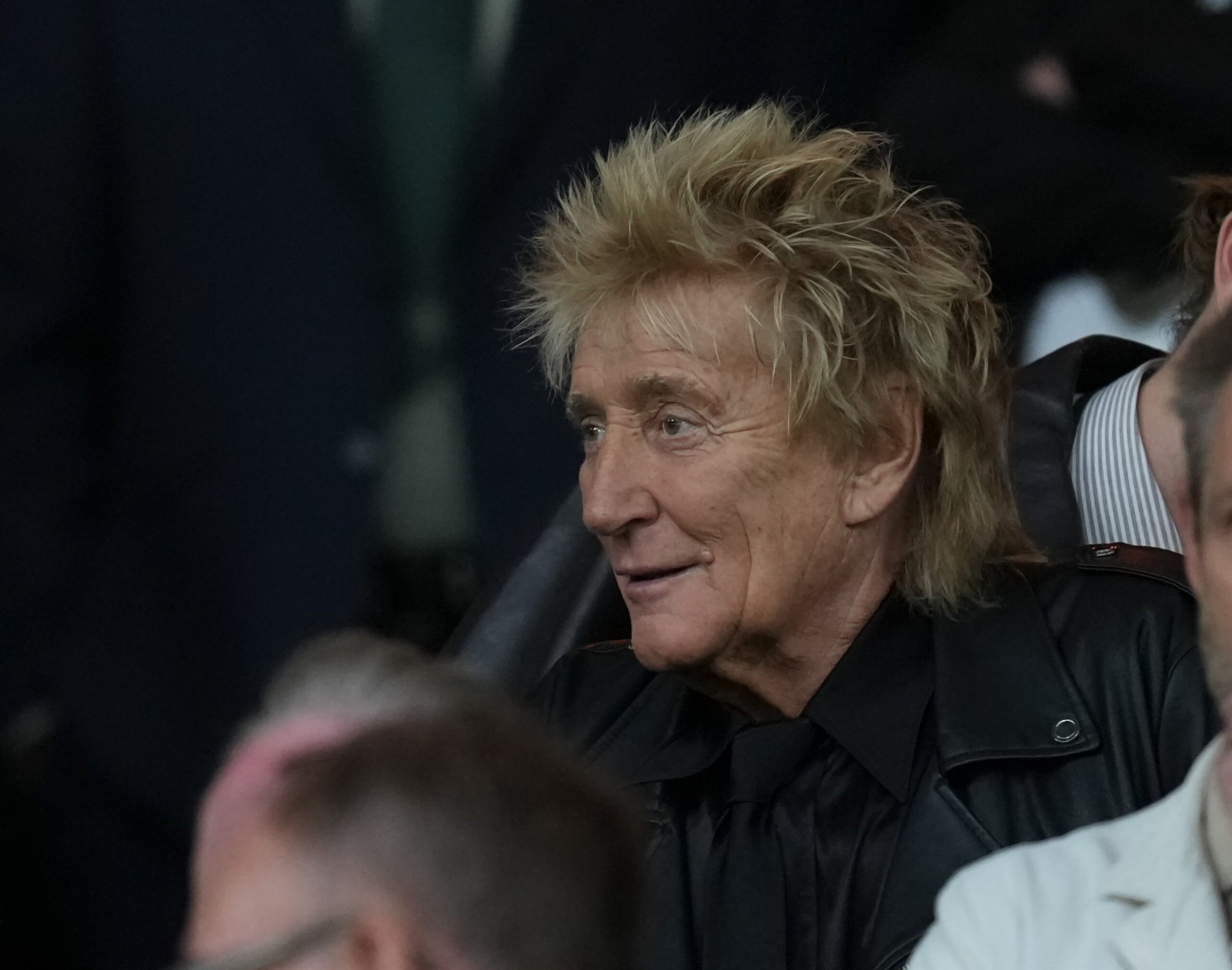 Rod Stewartat Celtic v LASK, UEFA Champions League, Play Off Round