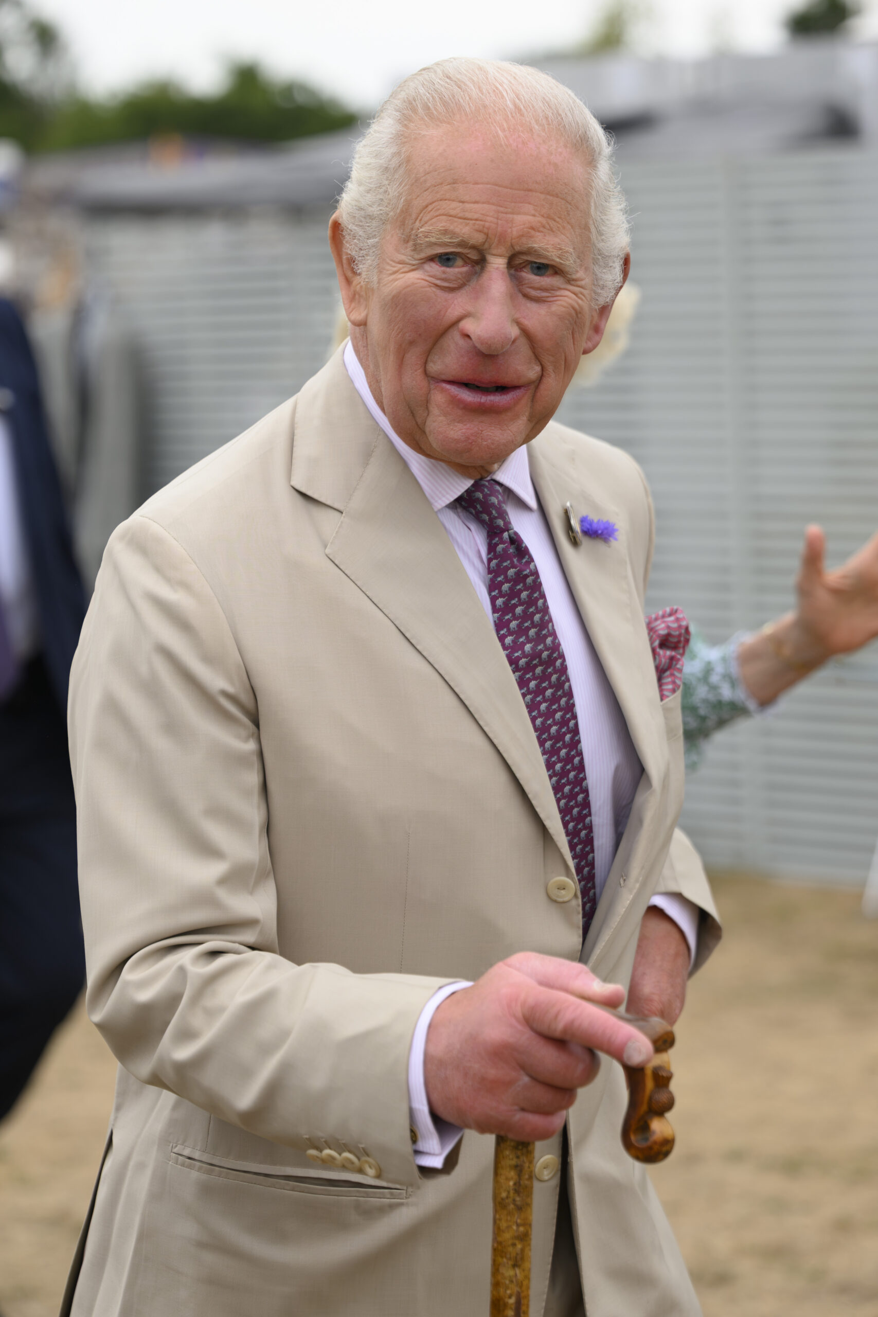 King Charles at RHS Sandringham Flower Show