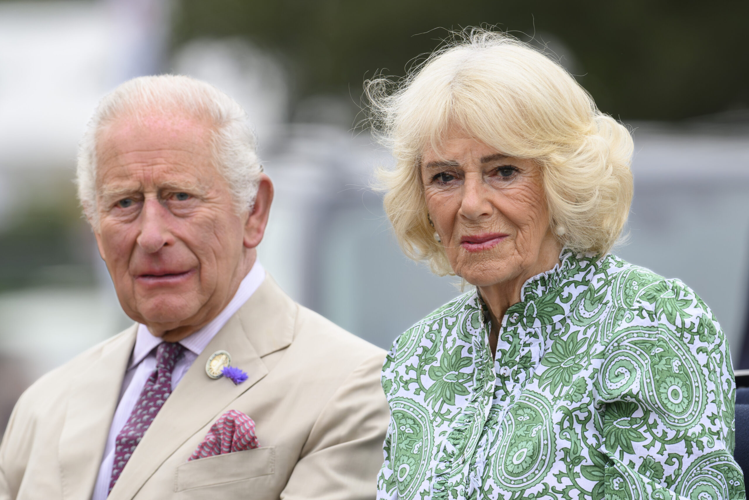 King Charles and Queen Camilla at event