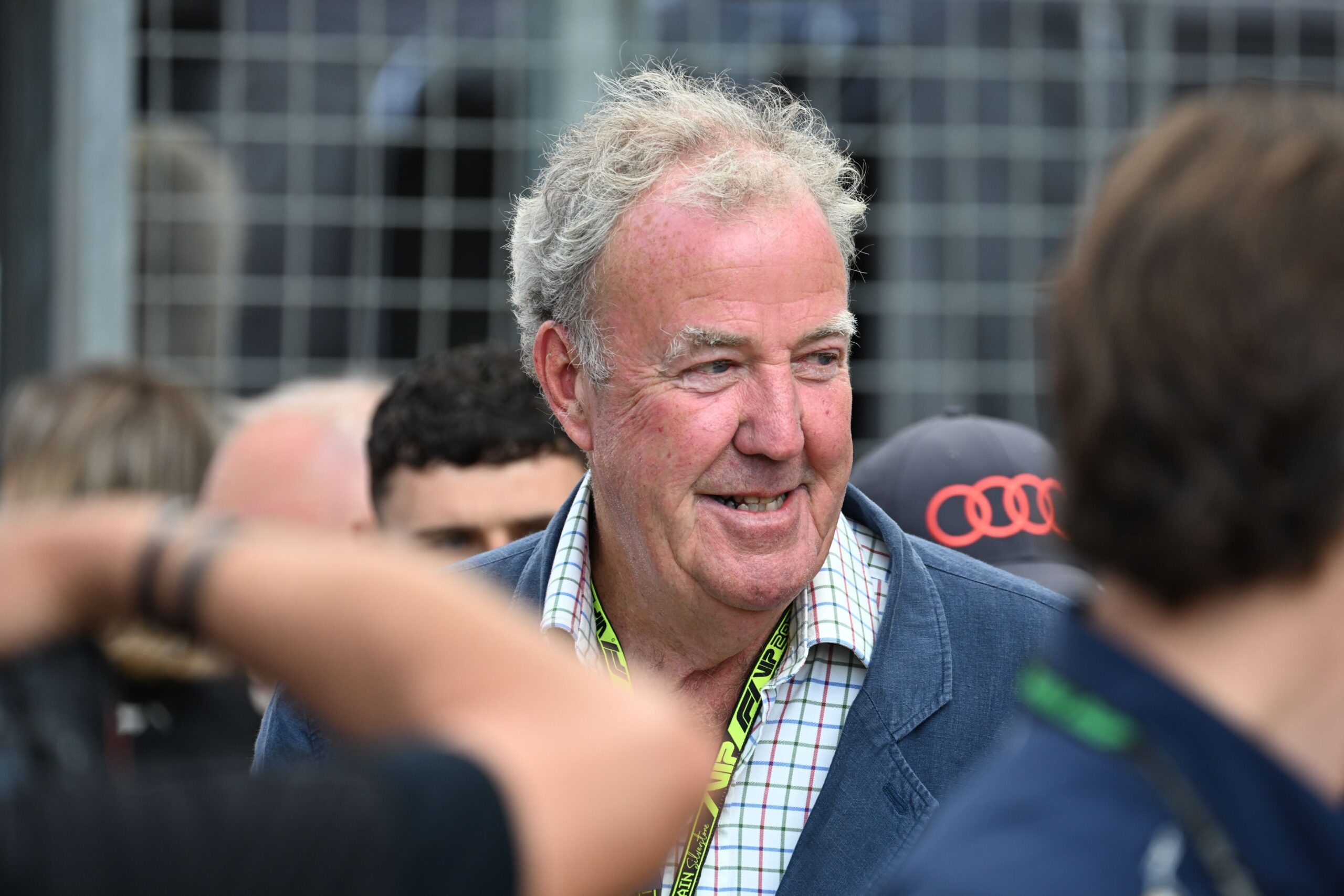 Jeremy Clarkson smiling