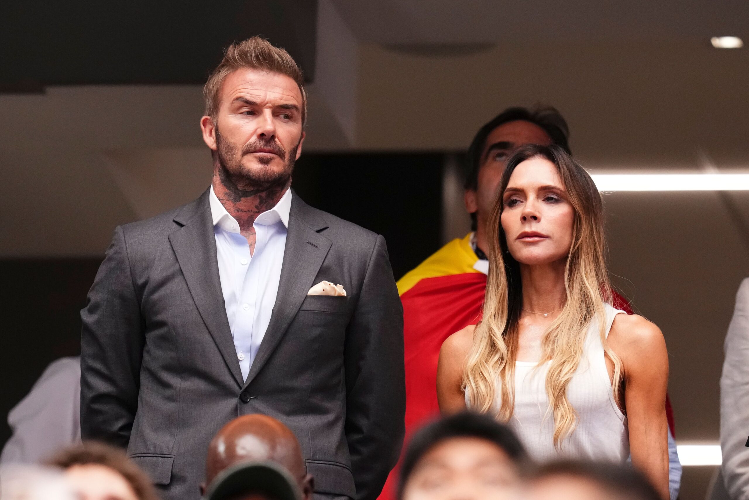 David and Victoria Beckham 