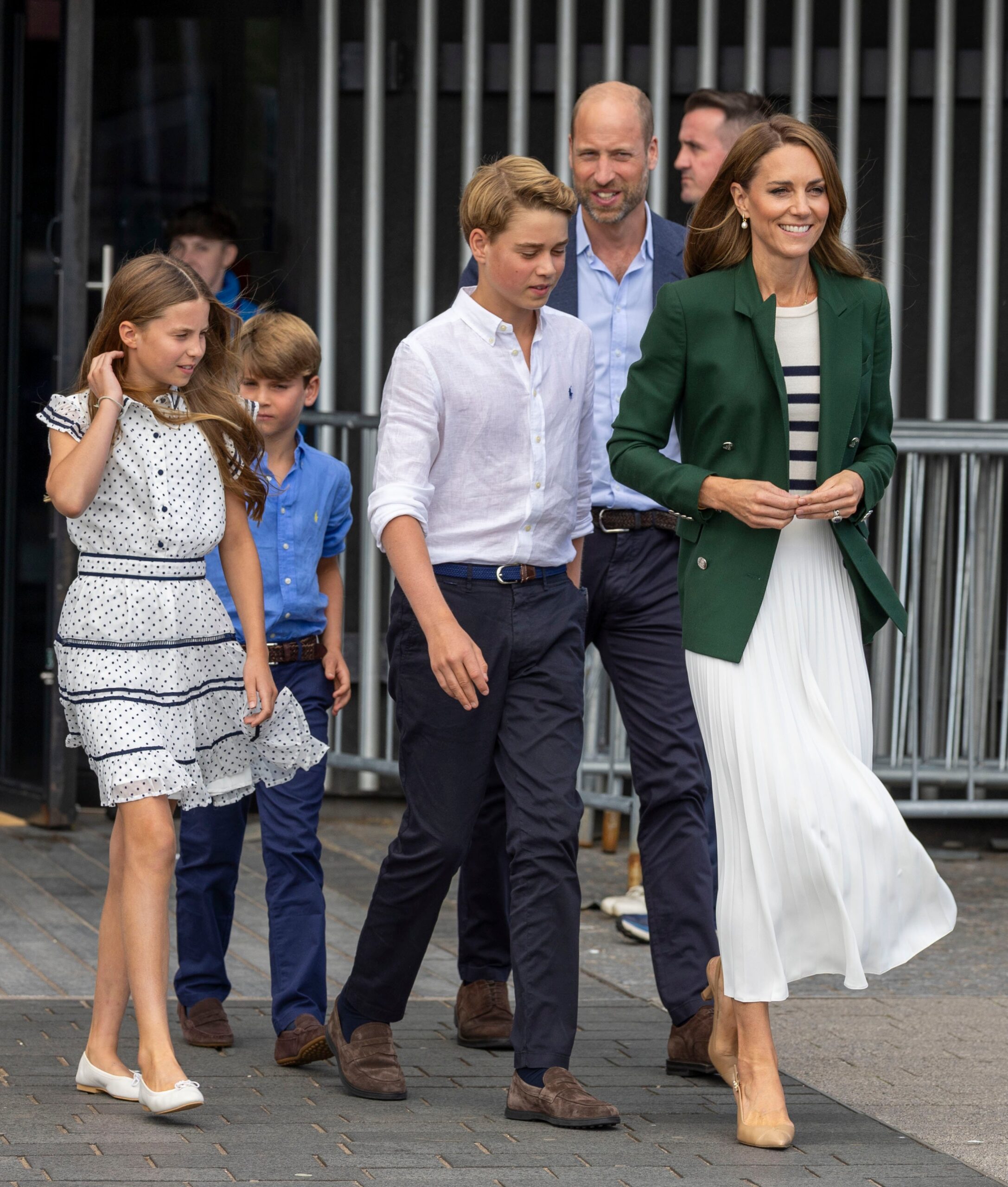 Prince William, Princess Kate, Princess Charlotte, Prince George and Louis at Glasgow 2026 Commonwealth Games