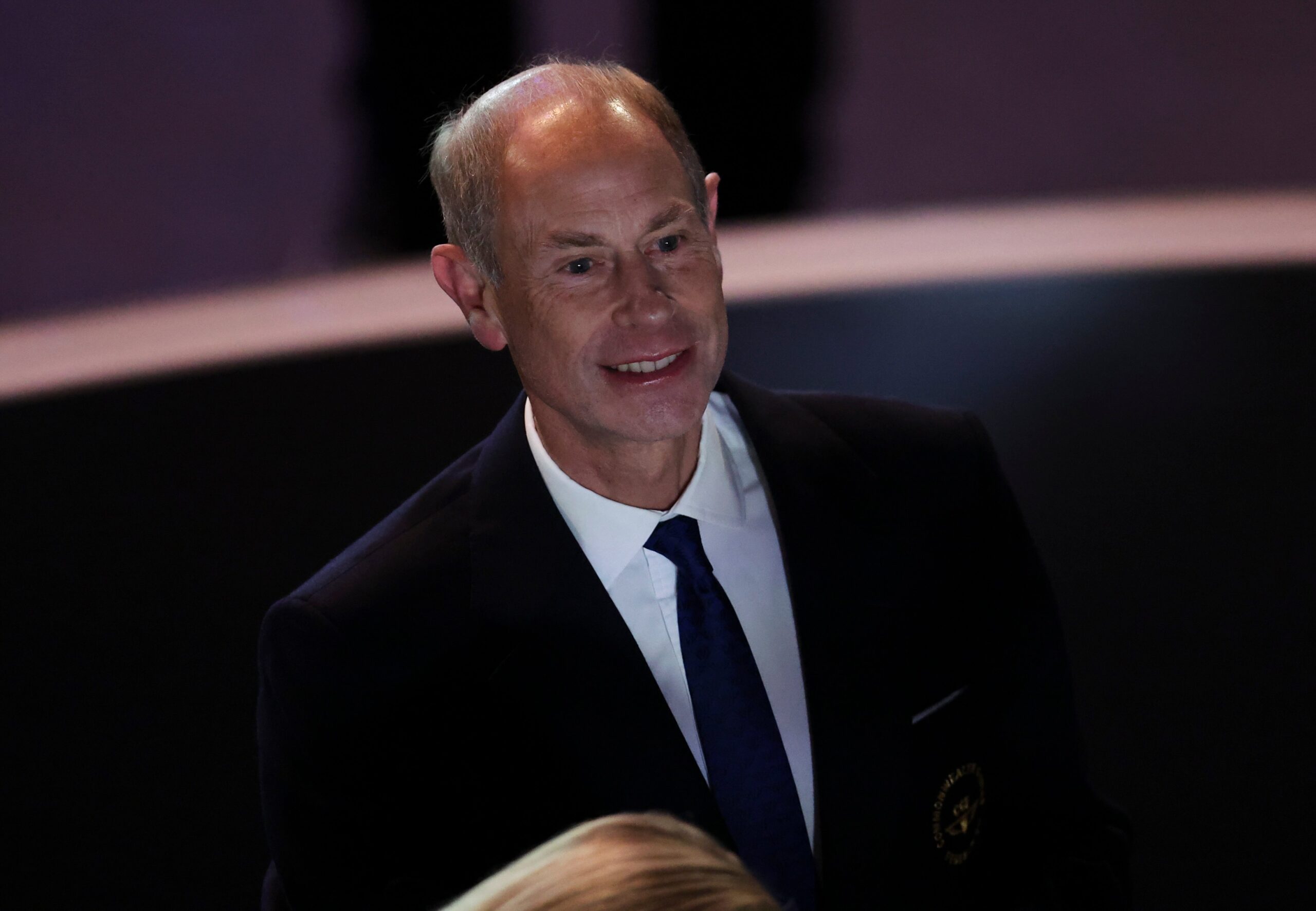 Prince Edward at the Glasgow Commonwealth Games 