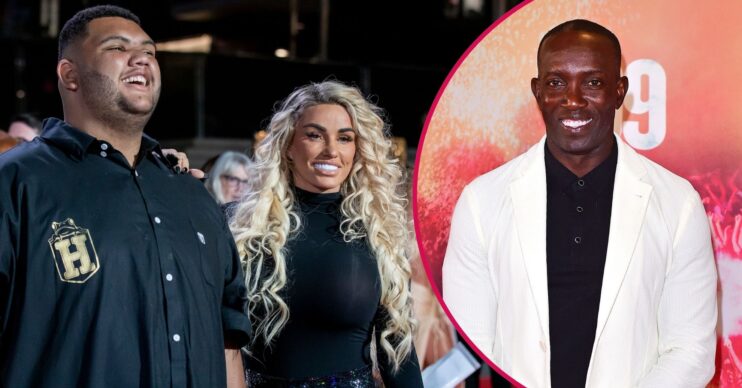 Harvey Price and Katie Price / Dwight Yorke