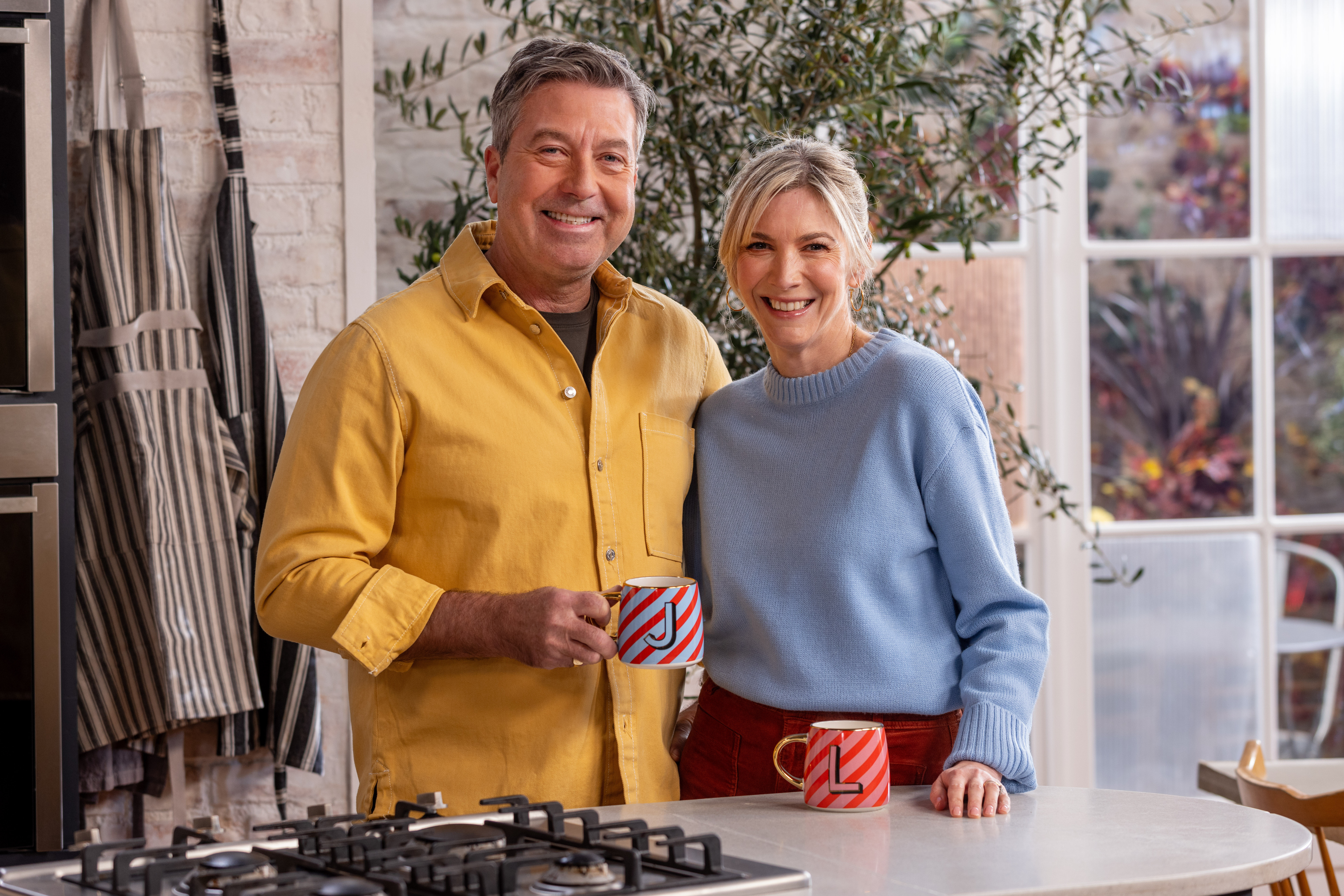 Lisa Faulkner and John Torode 