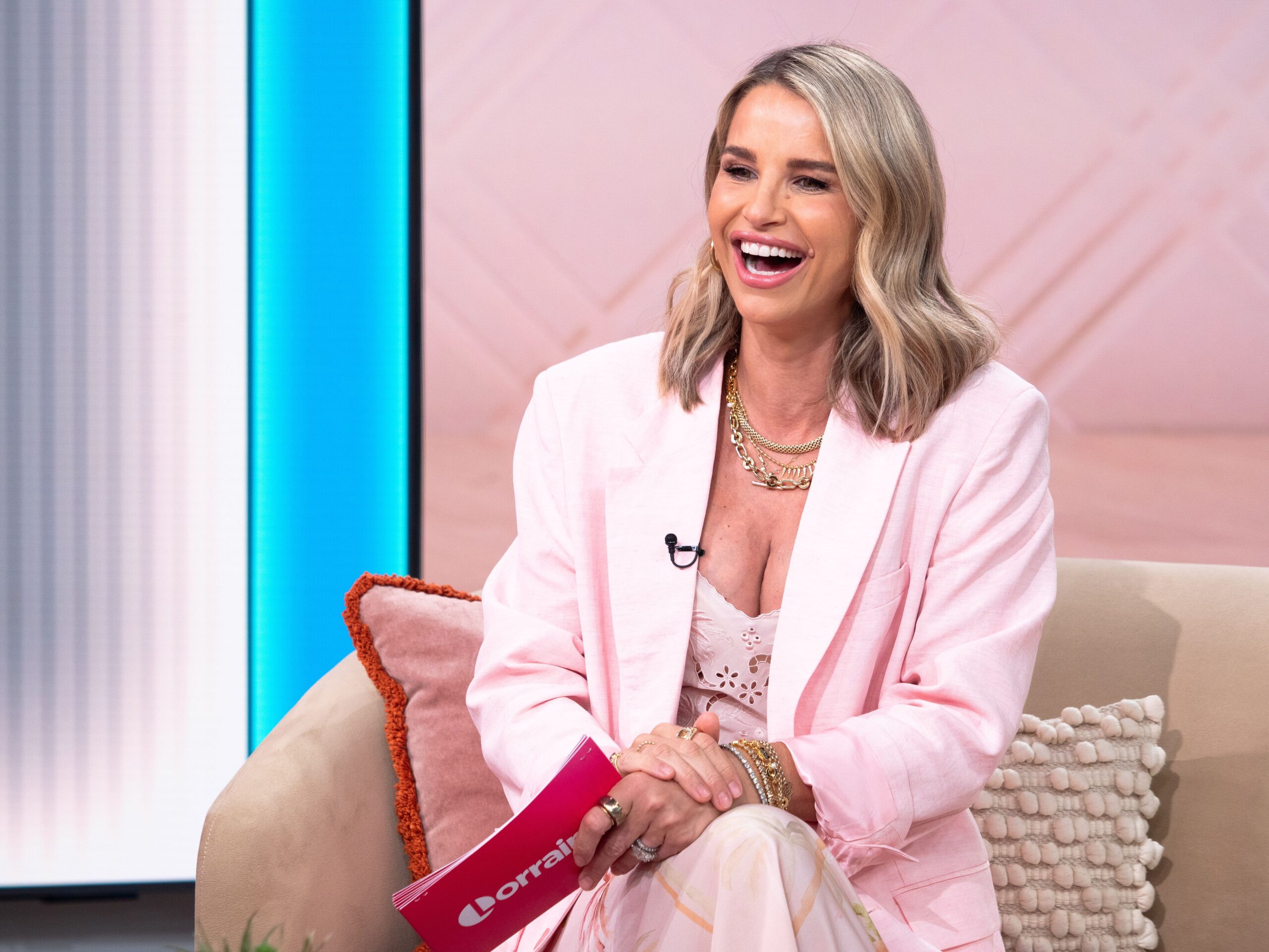 Vogue Williams on 'Lorraine' TV show, London, UK - 02 Jul 2026