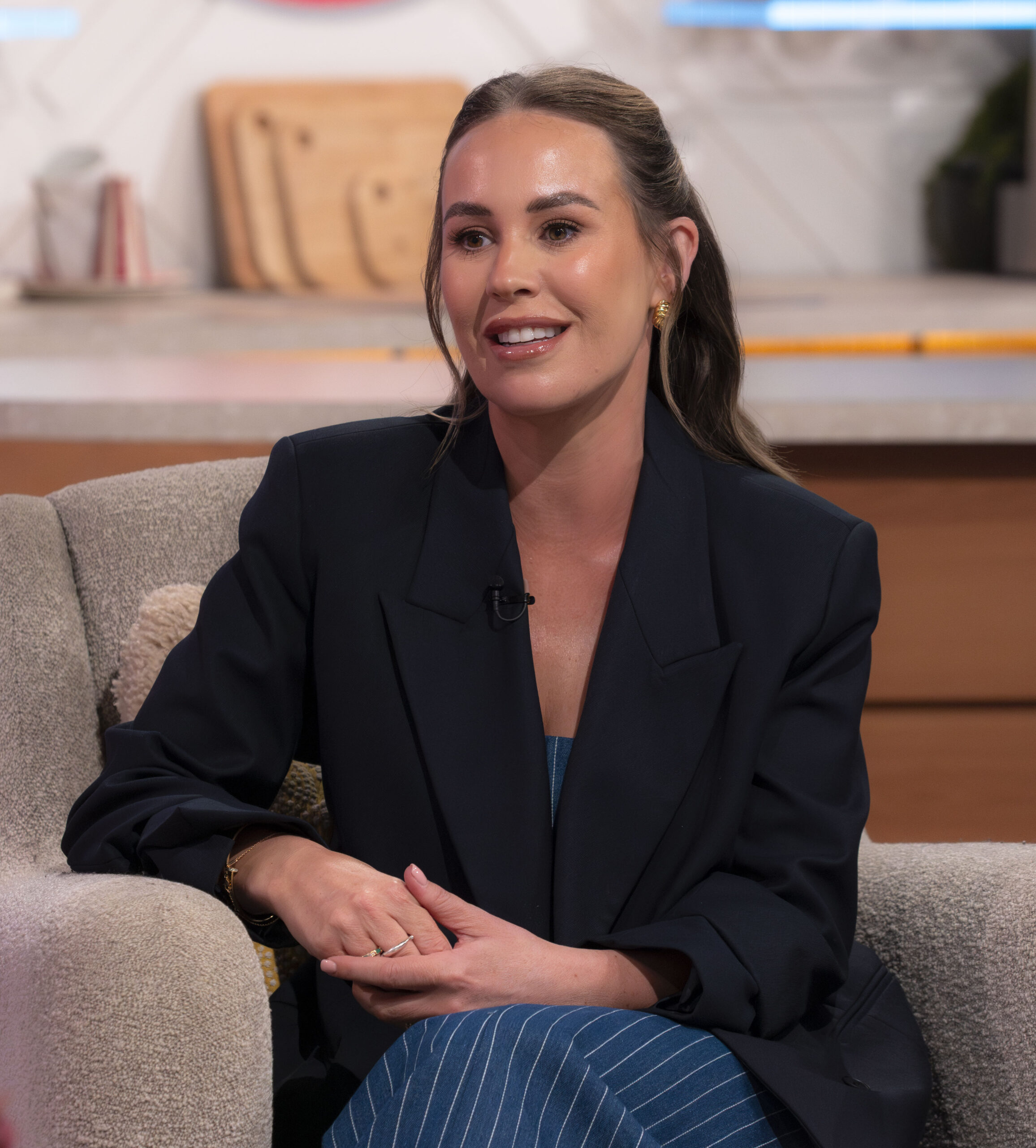 Kate Ferdinand on 'Lorraine' TV show, London, UK - 09 Apr 2025