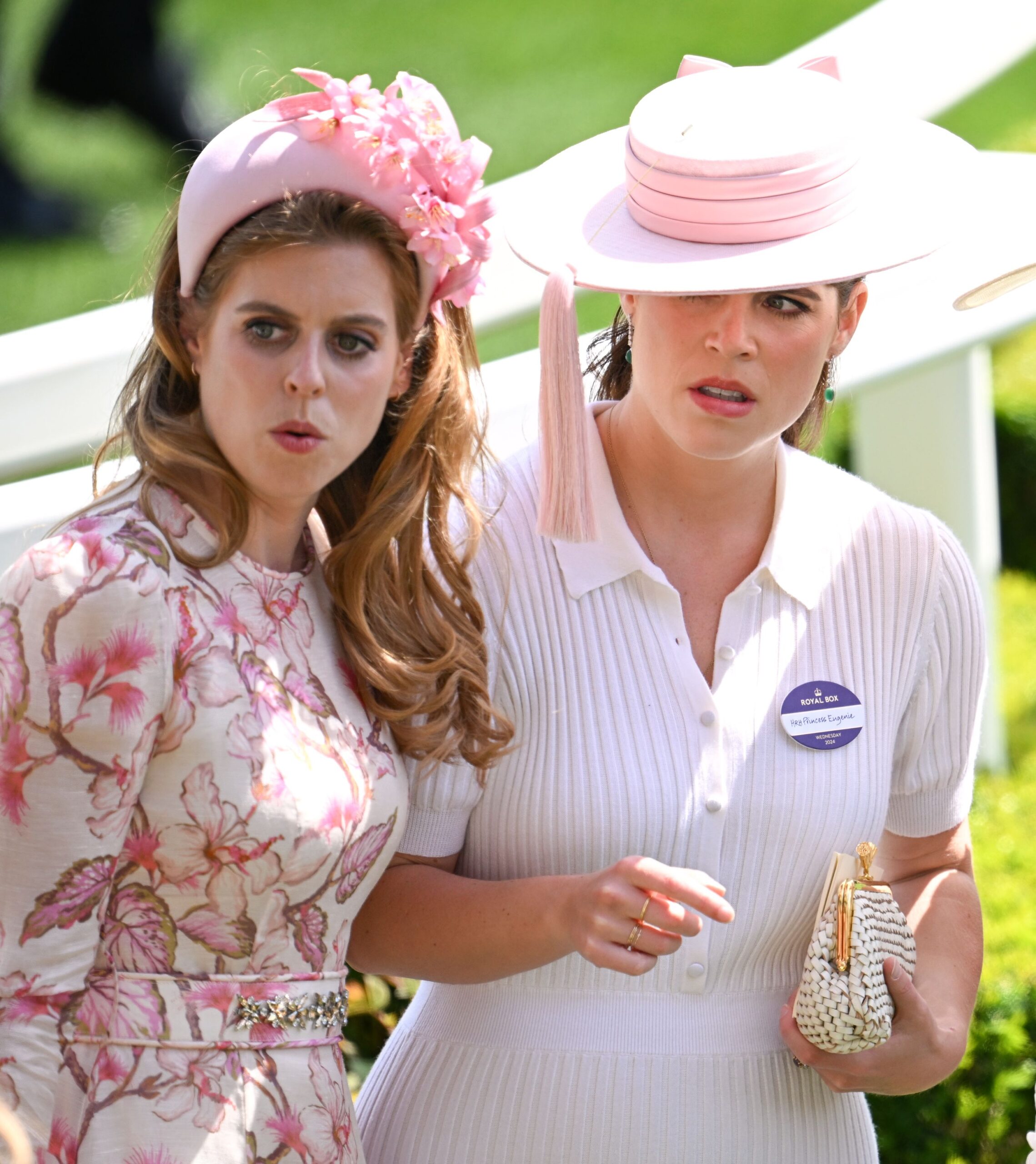 Princesses Beatrice and Eugenie at Royal Ascot