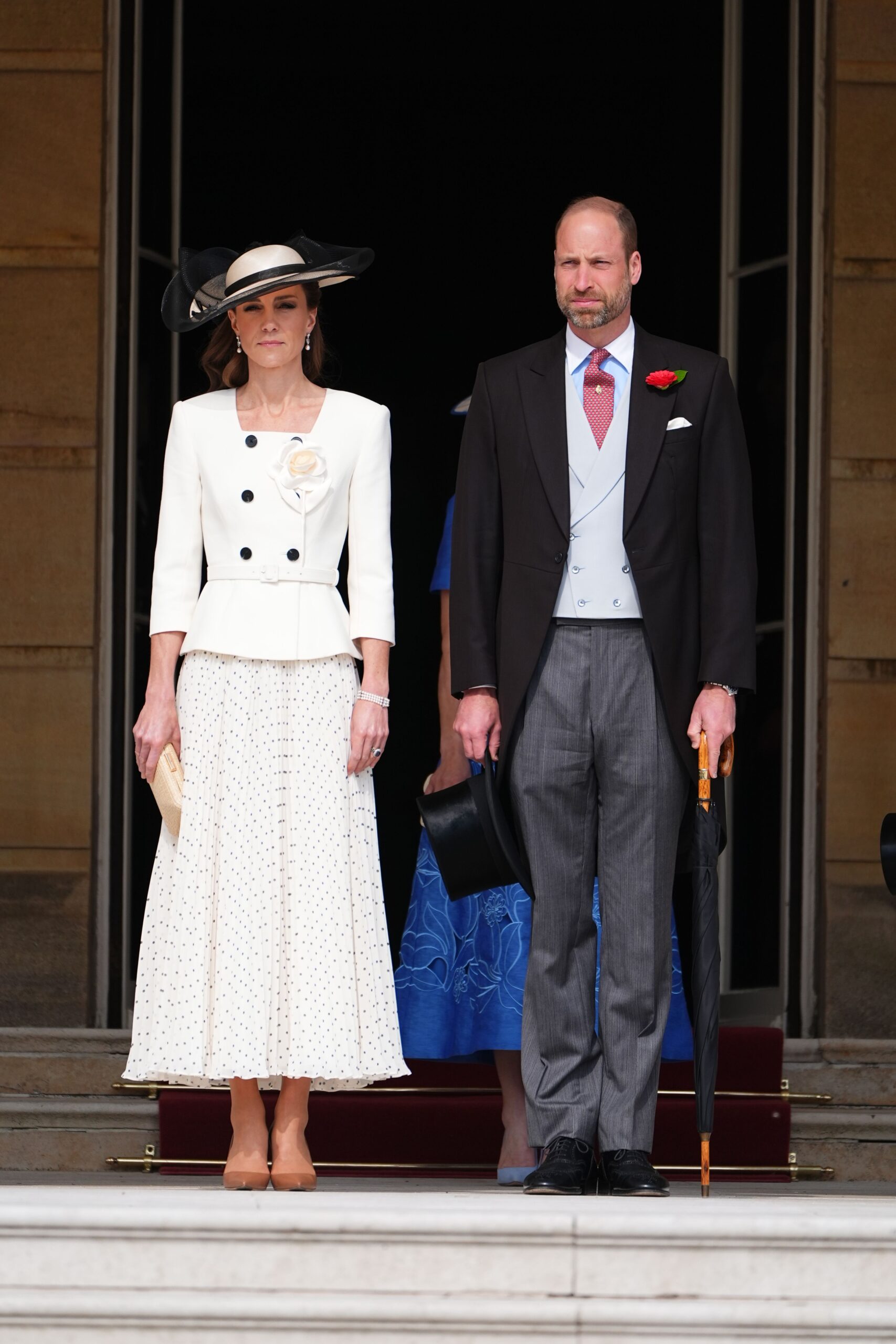 Princess Kate and Prince William at Royal Garden Party at Buckingham Palace