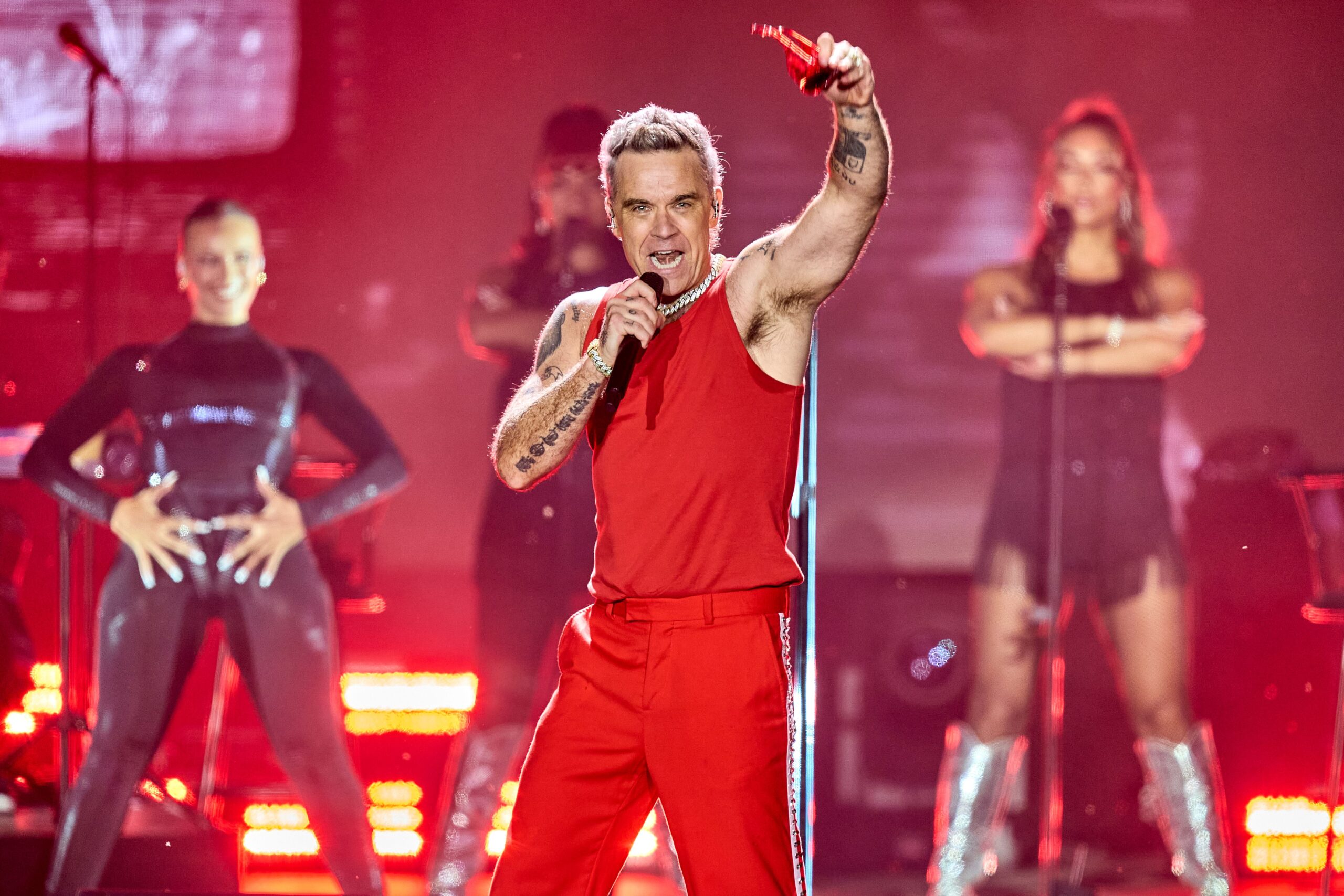 Robbie Williams at Smukfest music festival in Skanderborg, Denmark - 05 Aug 2026