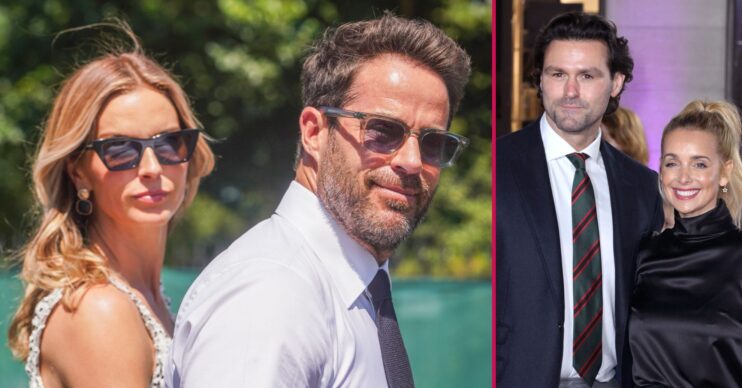 Frida and Jamie Redknapp / Drew Michael and Louise Redknapp