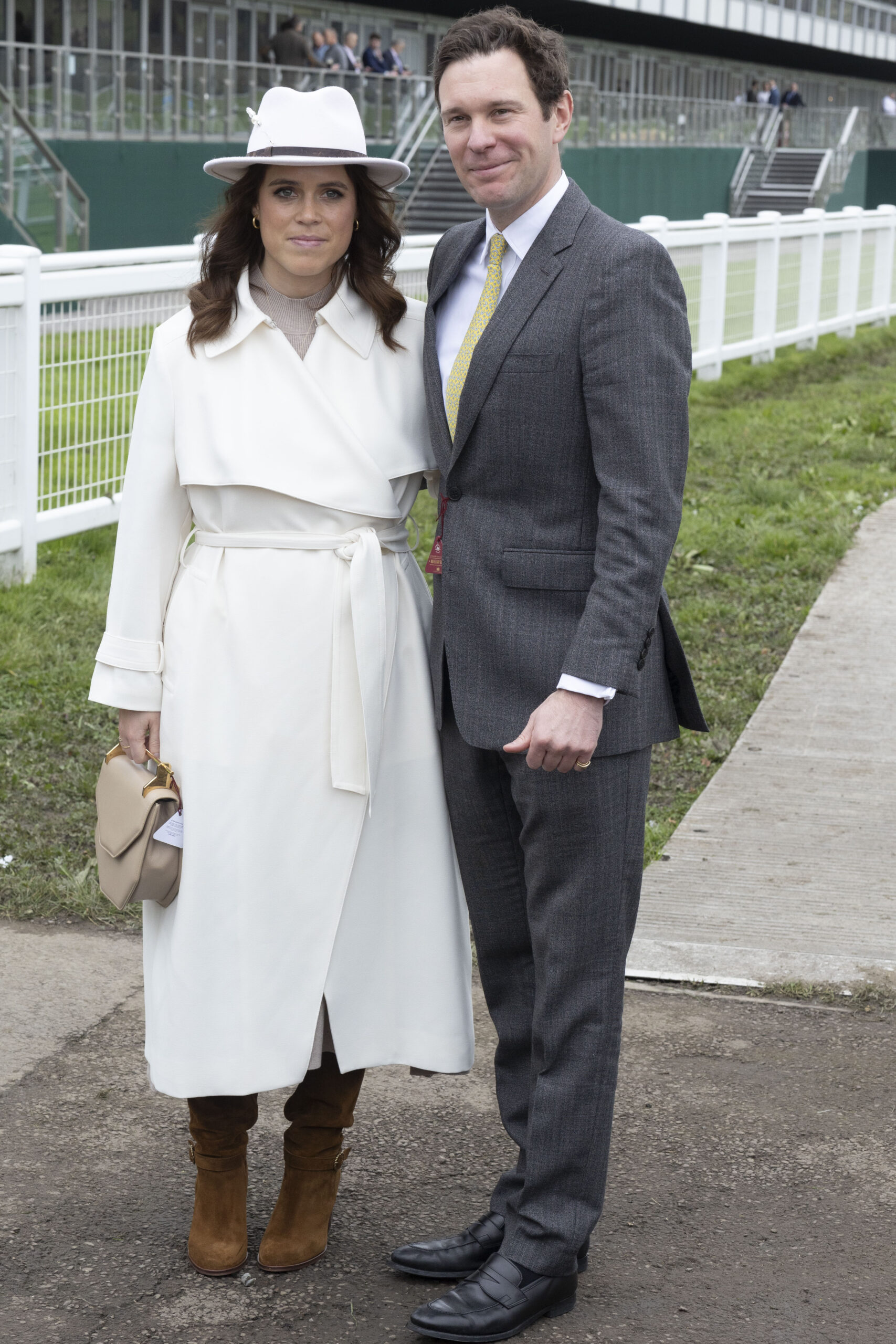 Princess Eugenie and Jack Brooksbank at the Cheltenham Festival 2024