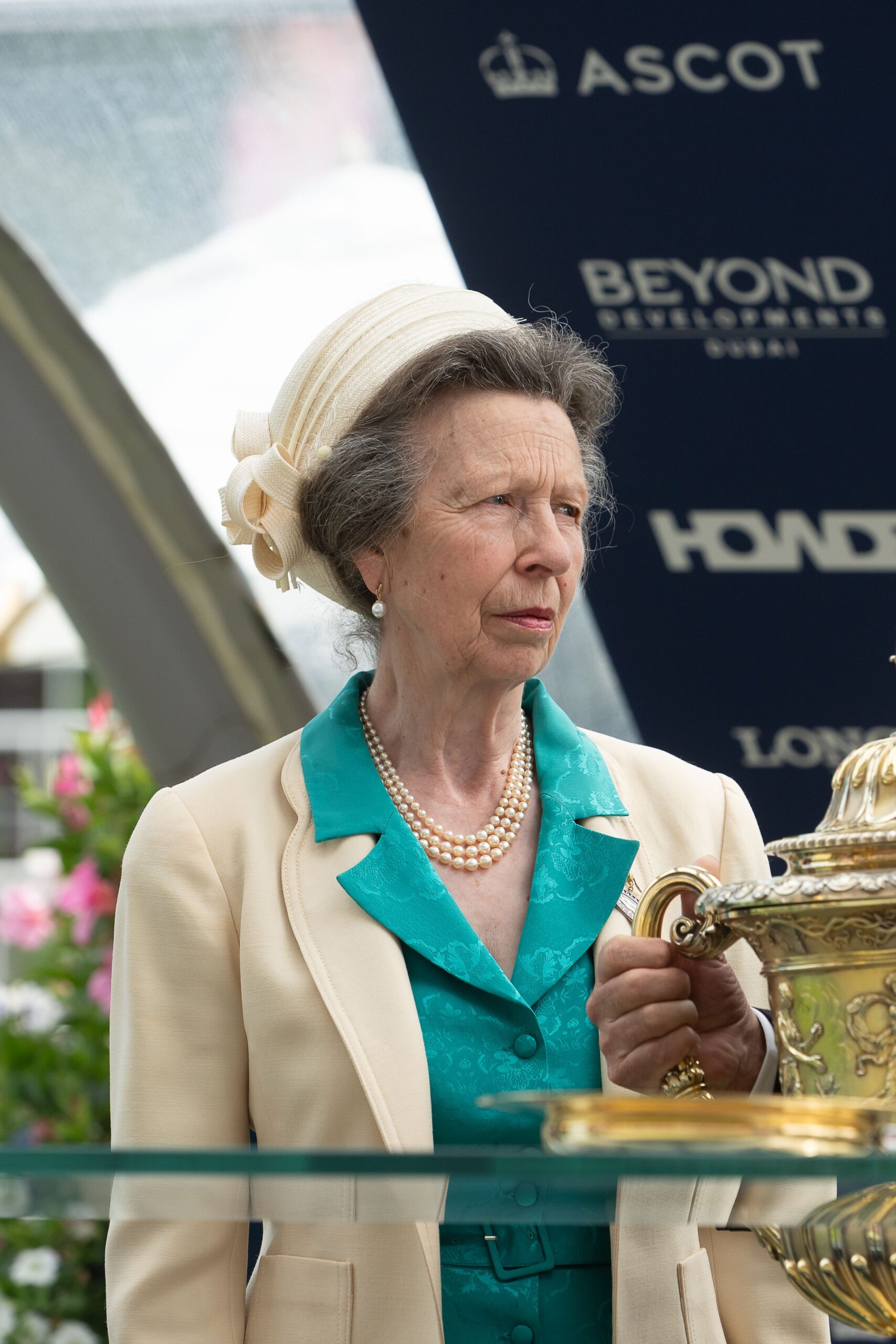 Princess Anne at The King George, Presentation by The Princess Royal, Ascot Racecourse, Ascot, Berkshire, UK - 25 Jul 2026