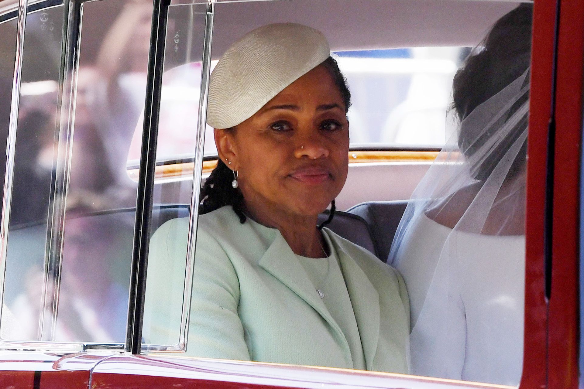 Doria Ragland at Meghan's wedding