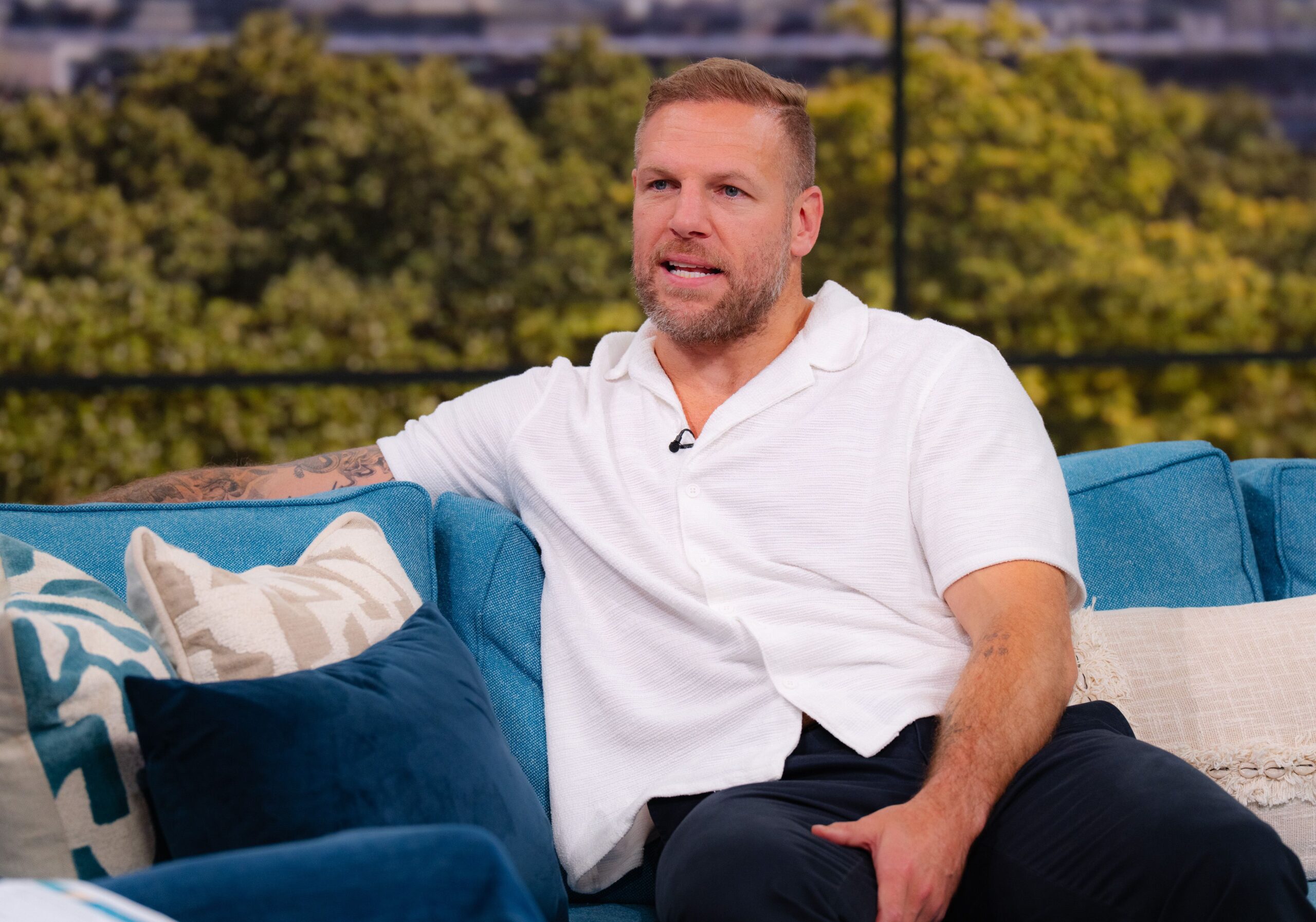 James Haskell on This Morning 