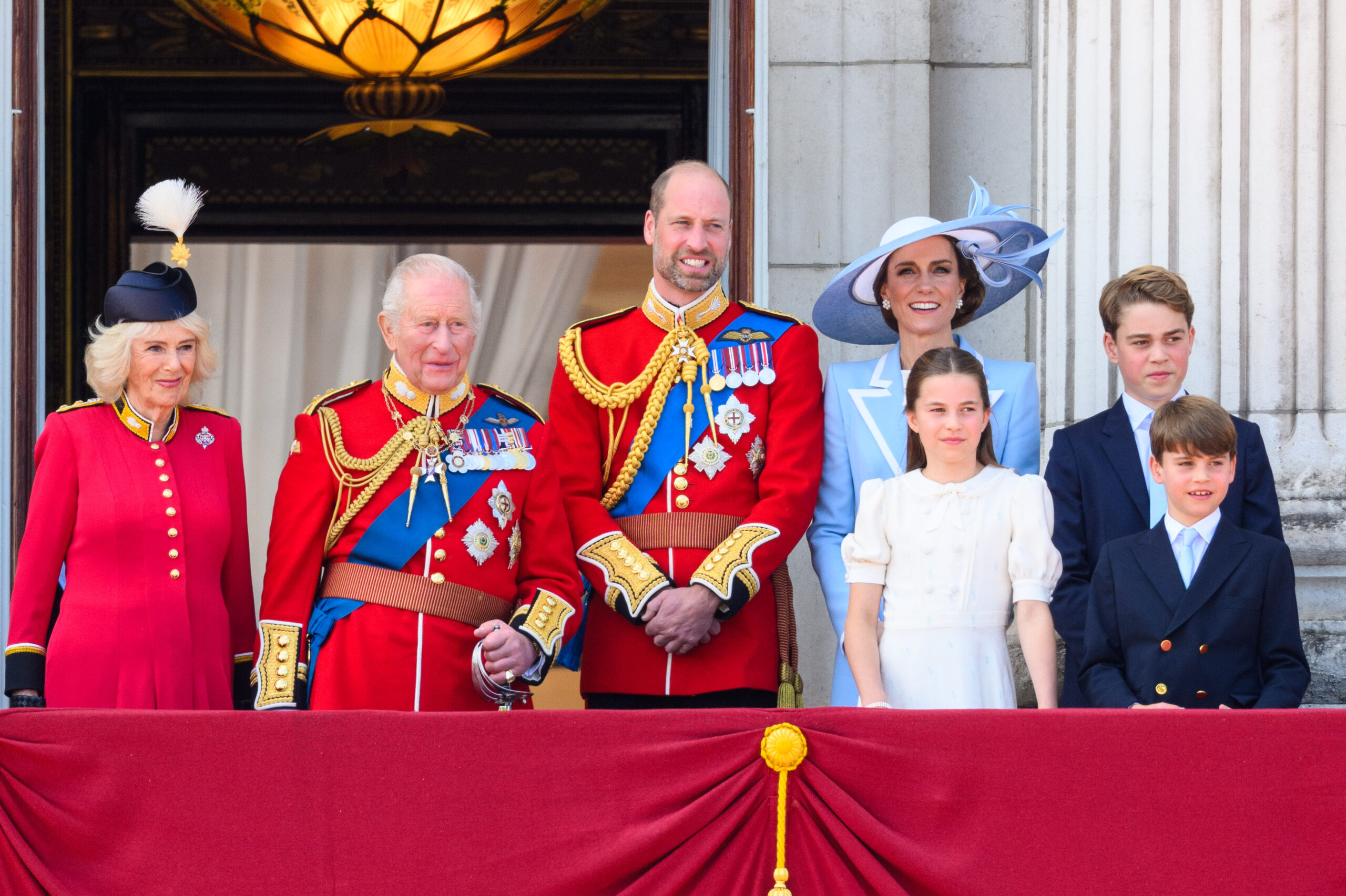 Royal family at Trooping the Colour