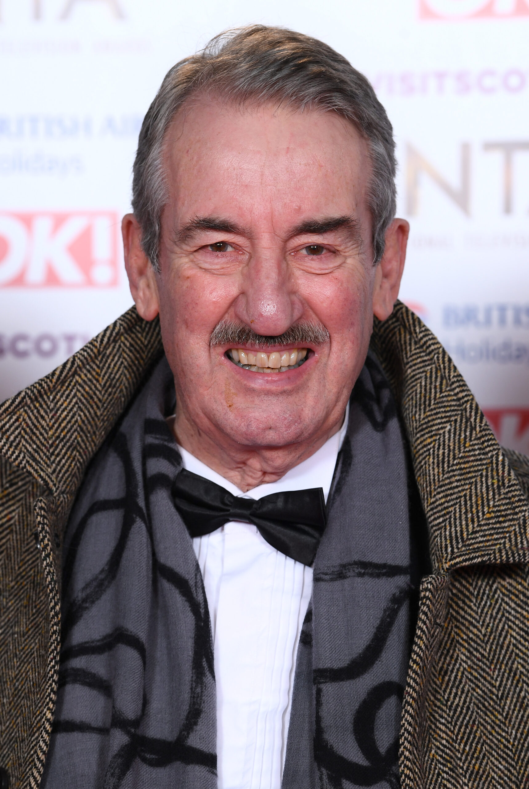 John Challis at the 23rd National Television Awards, Arrivals, O2, London, UK - 22 Jan 2019