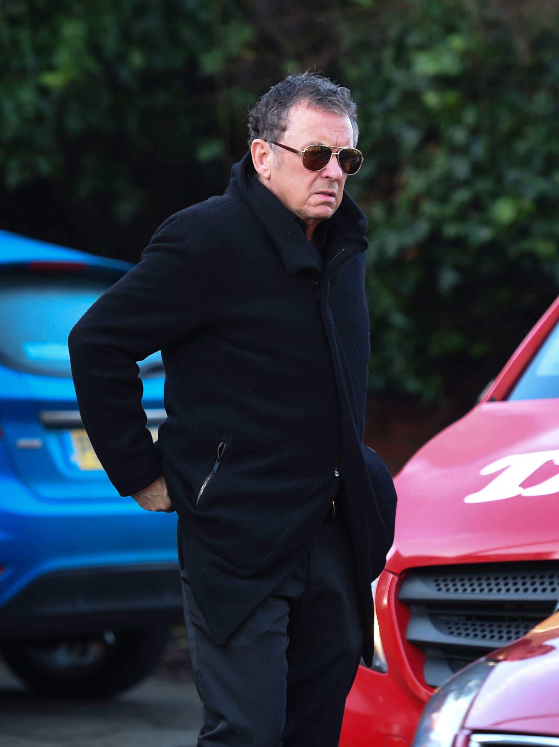Shane Richie wearing sunglasses