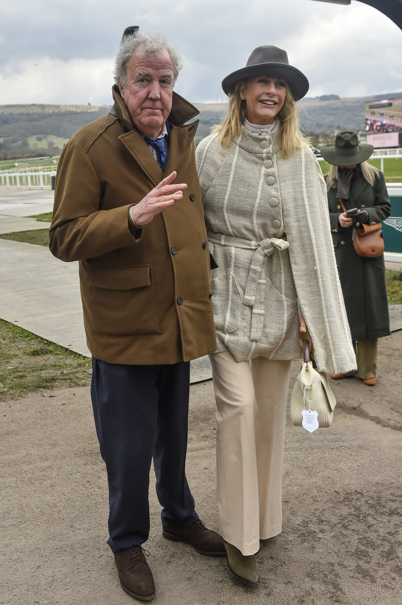 Jeremy Clarkson and partner Lisa Hogan
