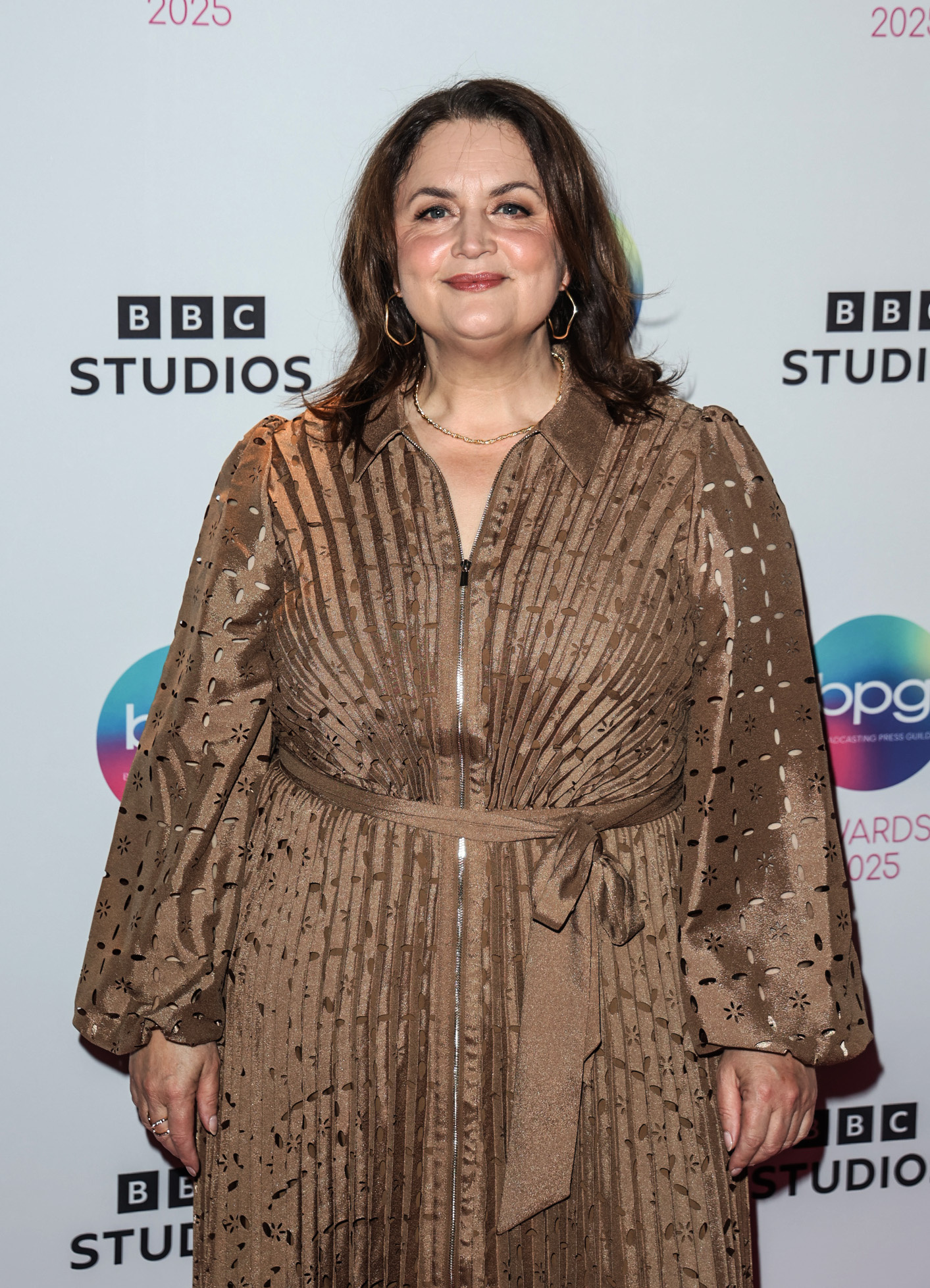 Ruth Jones smiling at event