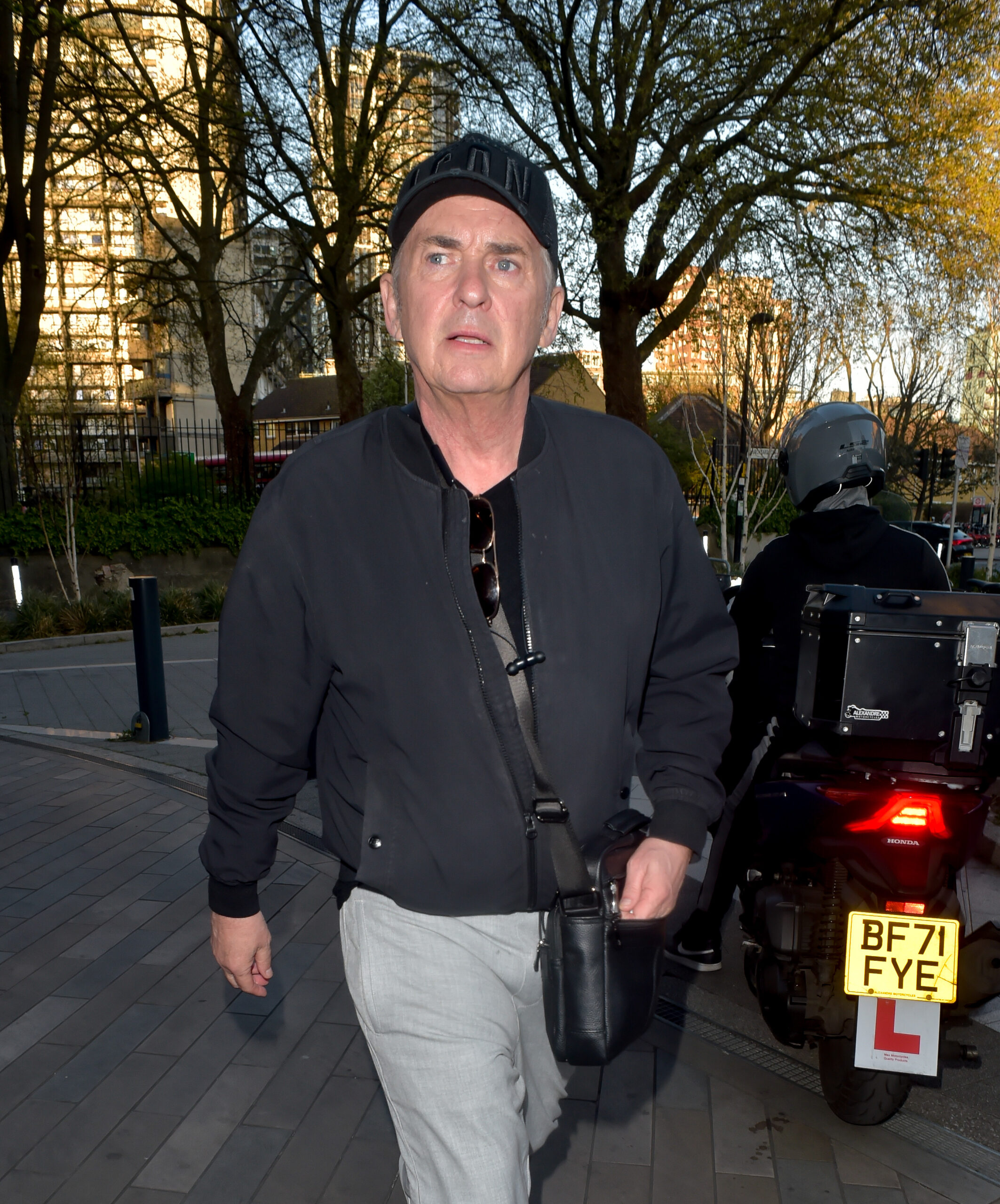 Shane Richie walking