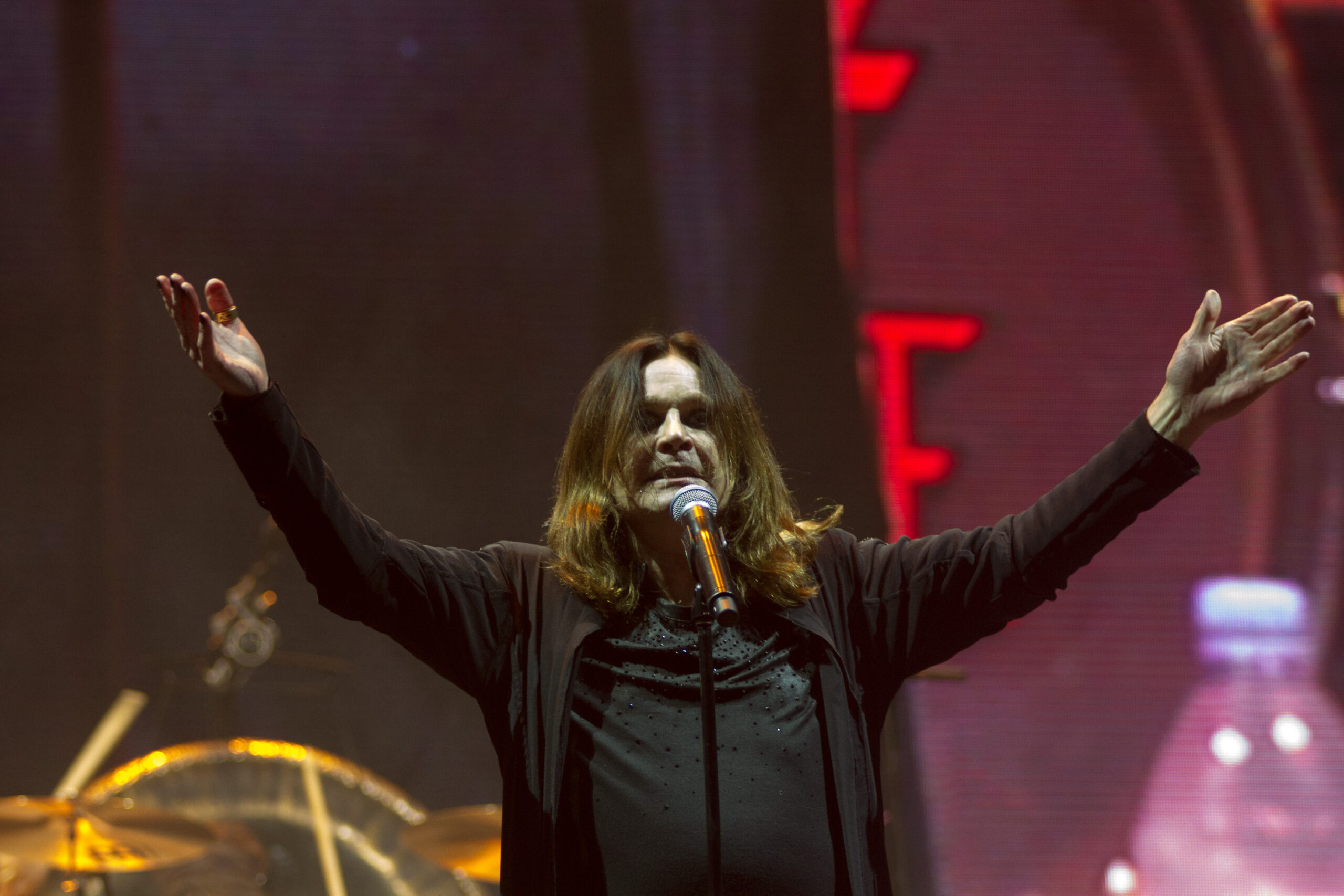 Ozzy Osbourne performing in 2015