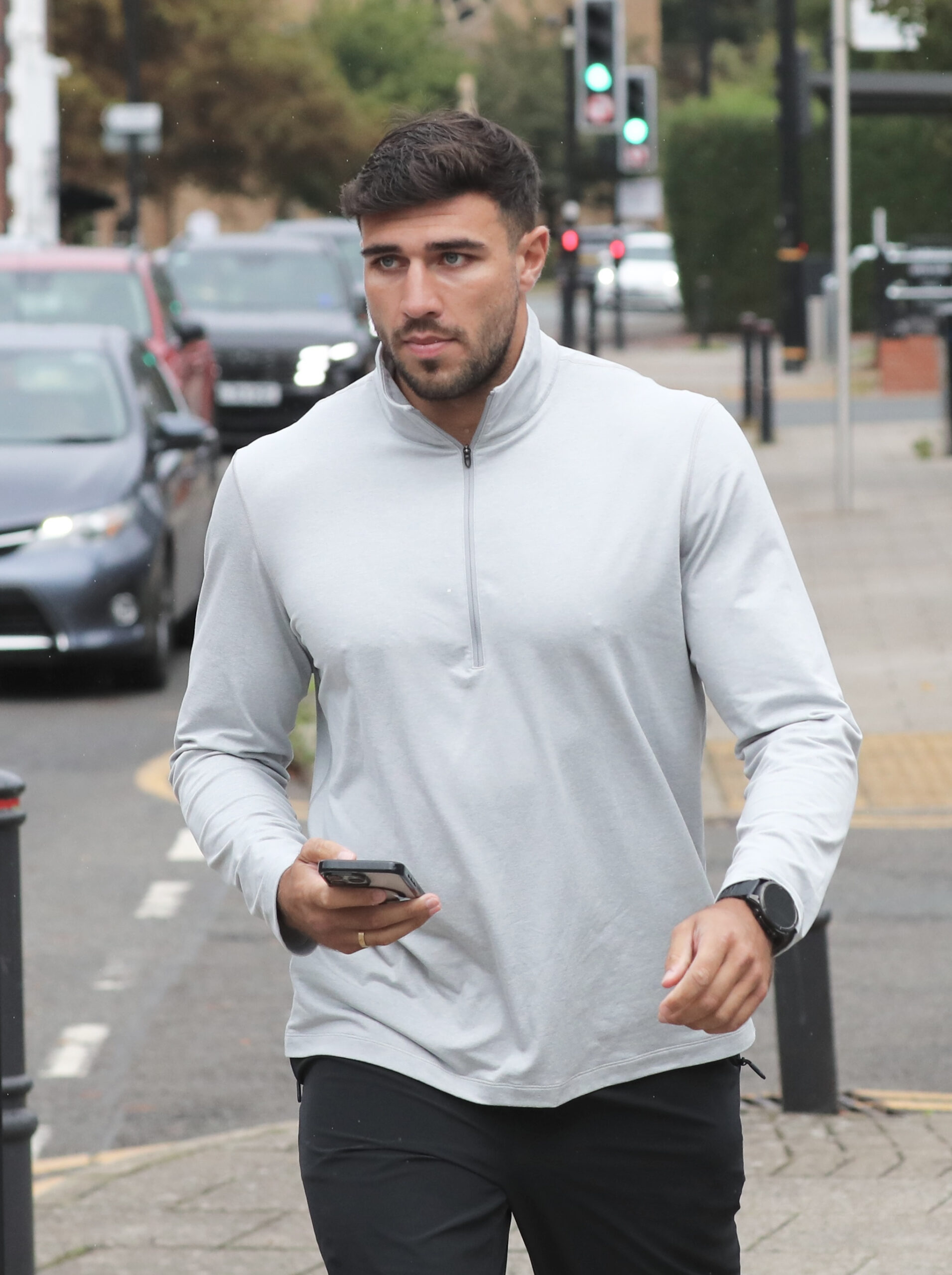 Tommy Fury walking