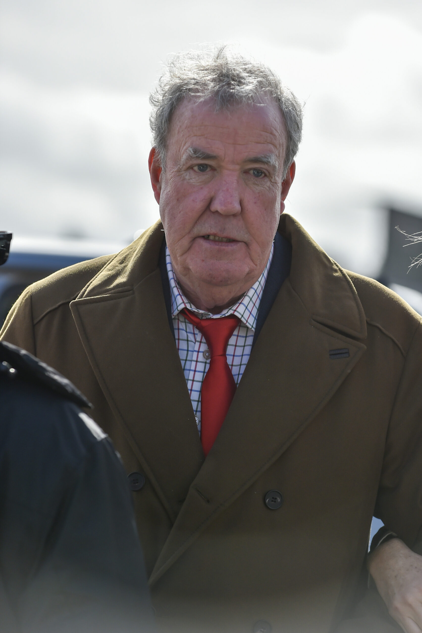 Jeremy Clarkson looking in front
