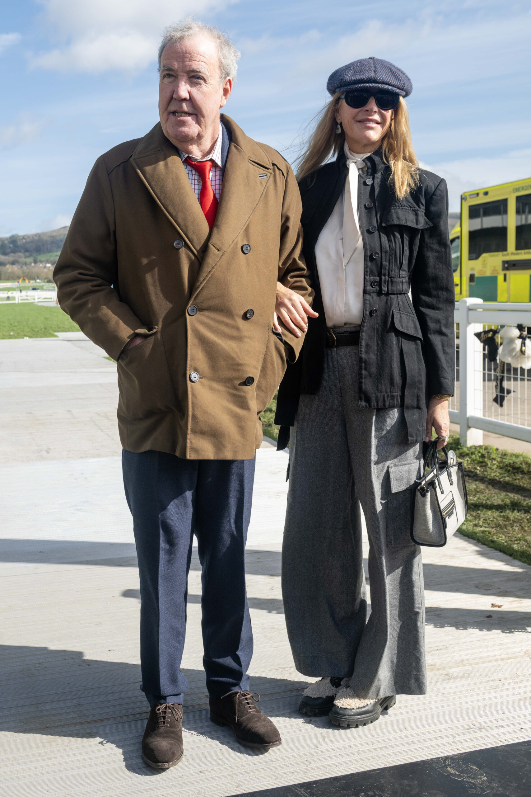 Jeremy Clarkson joins his girlfriend Lisa 