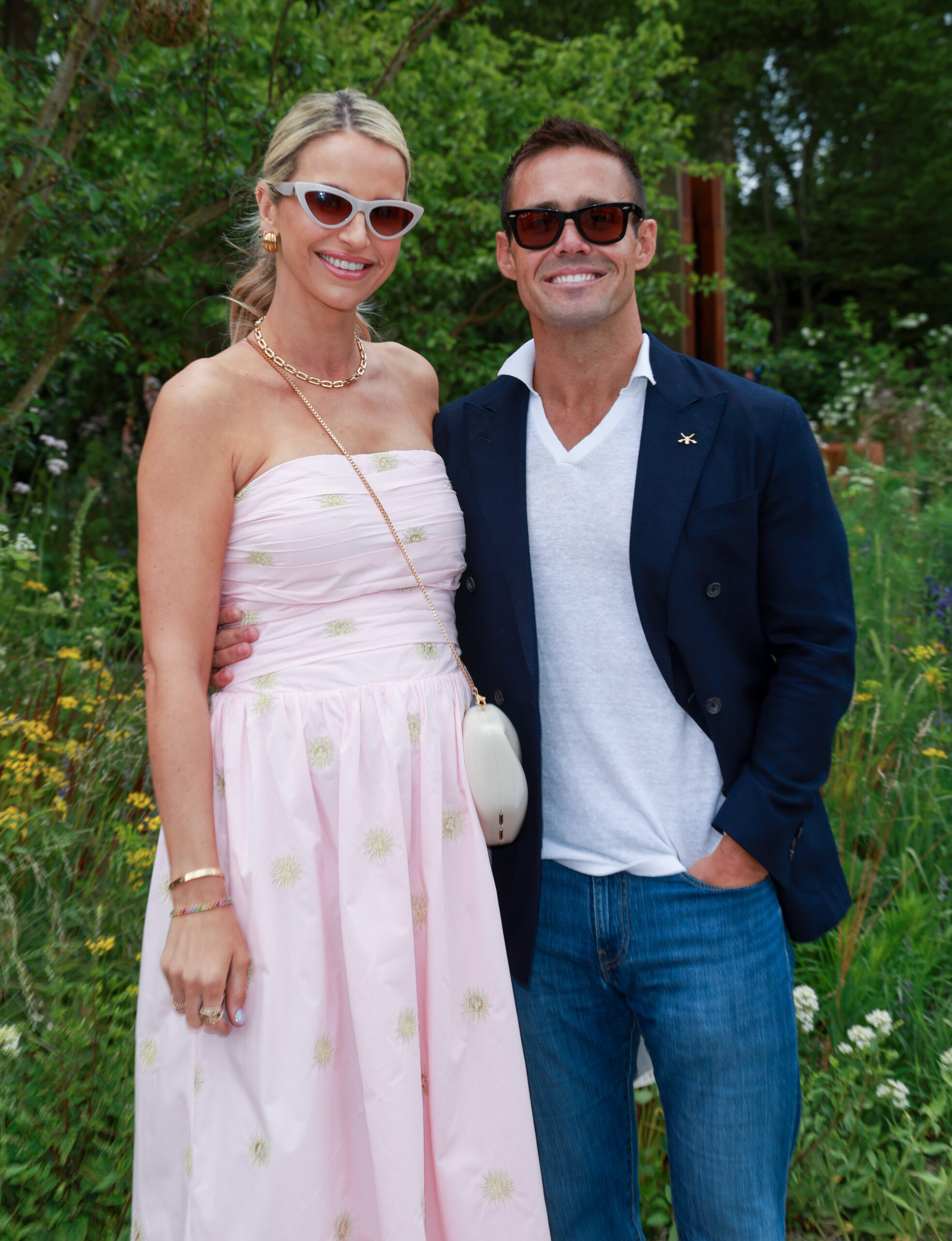 Vogue Williams and Spencer Matthews at Chelsea Flower Show