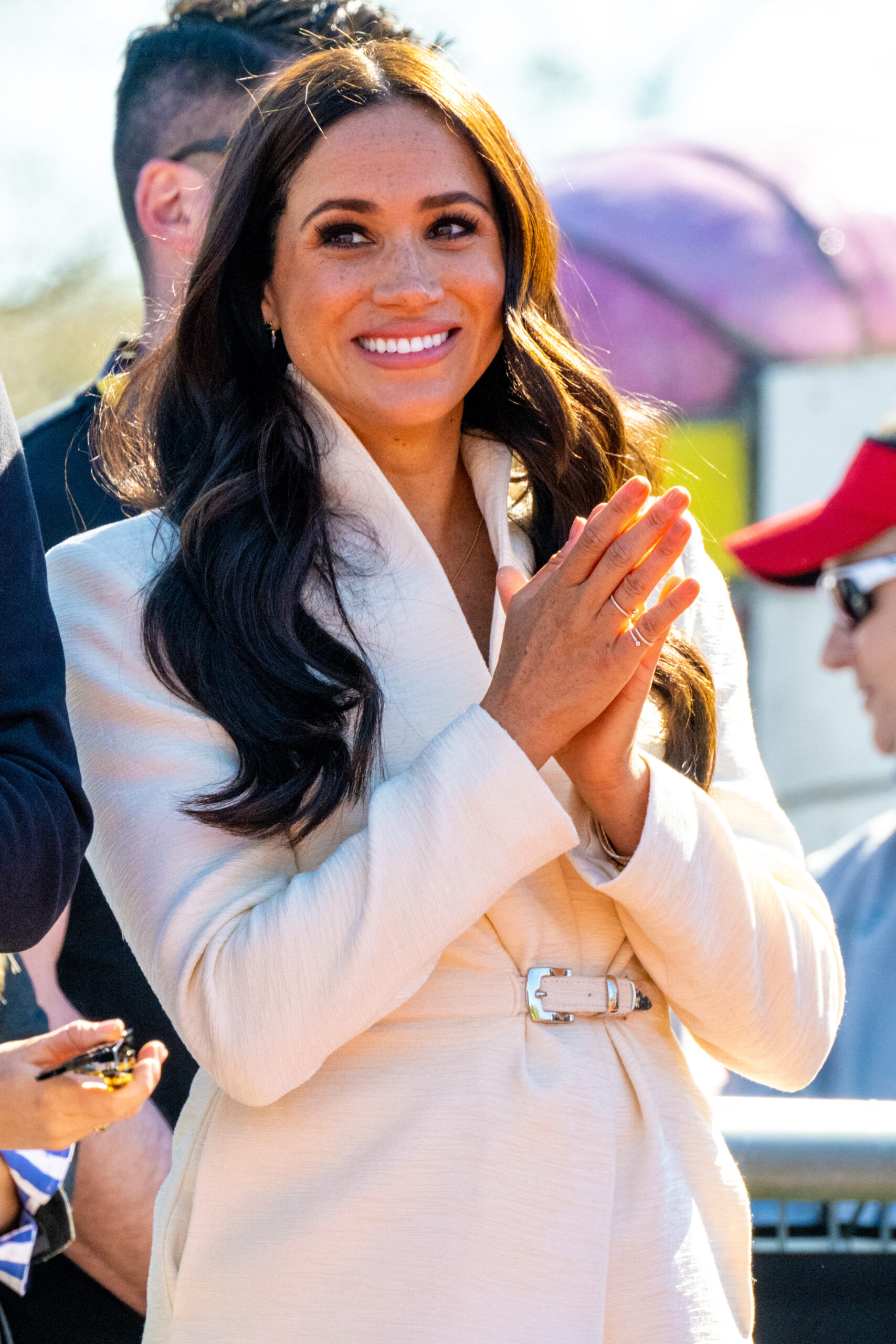 Meghan Markle smiling at Invictus Games
