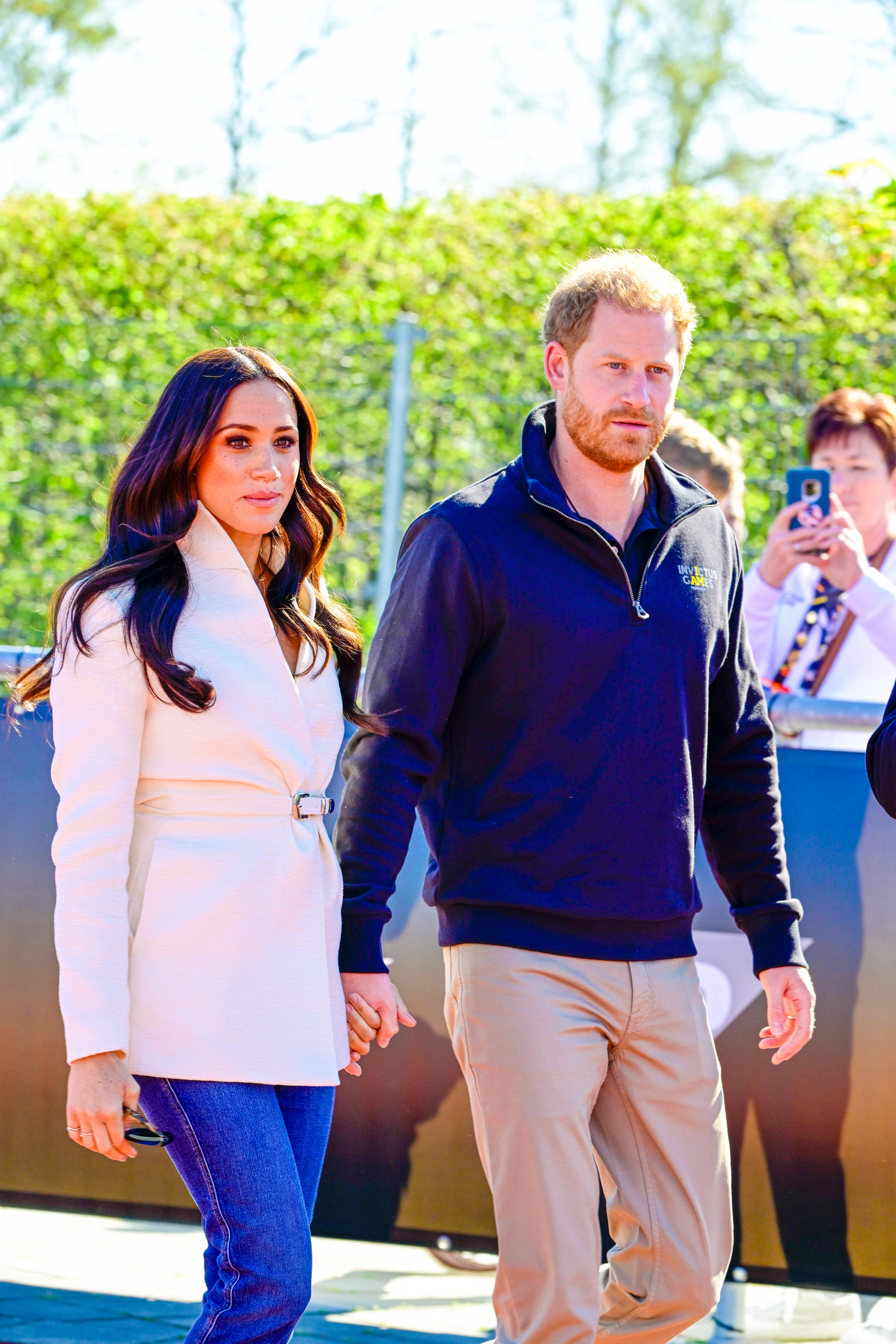 Meghan Markle and Prince Harry at Invictus Games