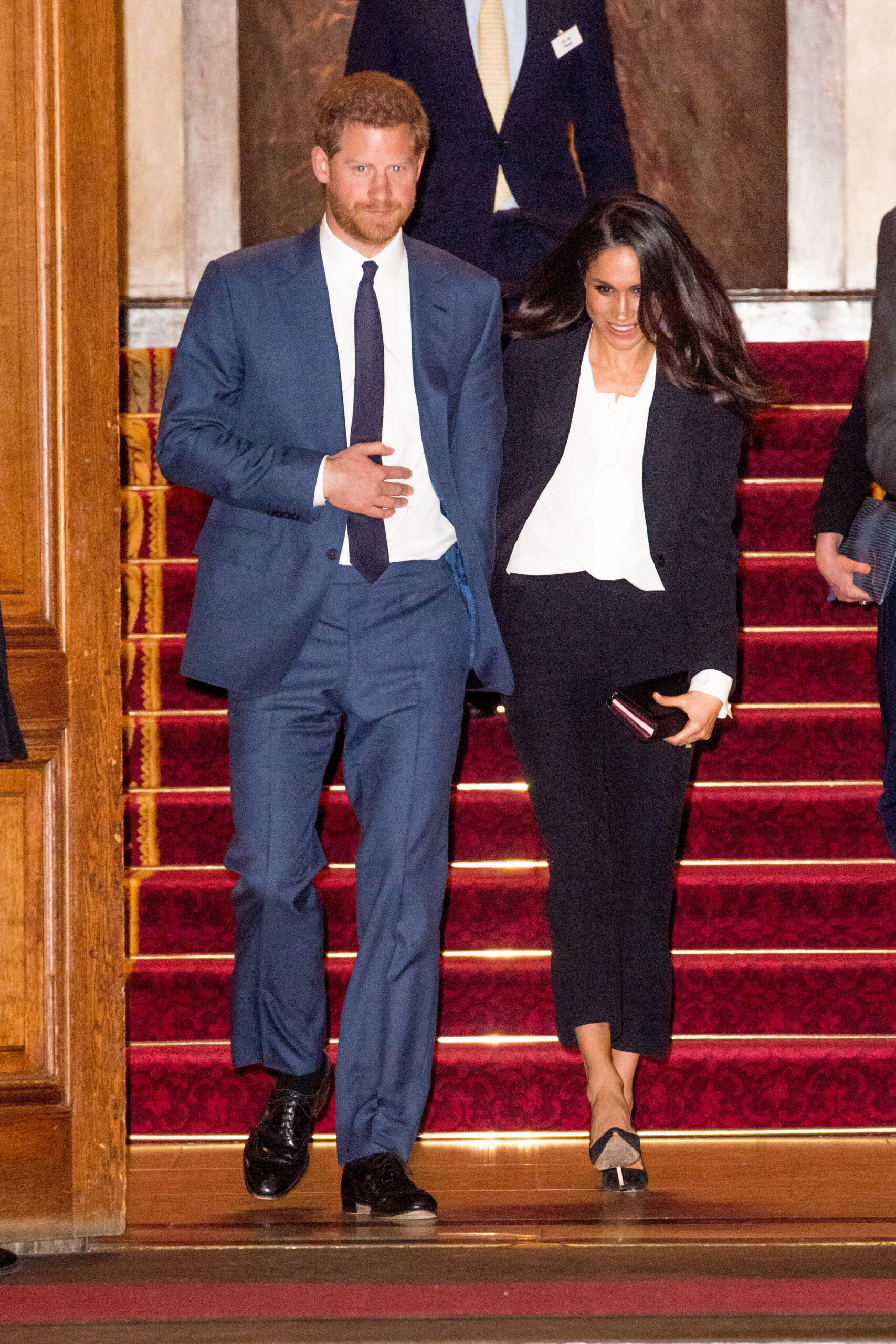 Prince Harry and Meghan Markle on royal engagement