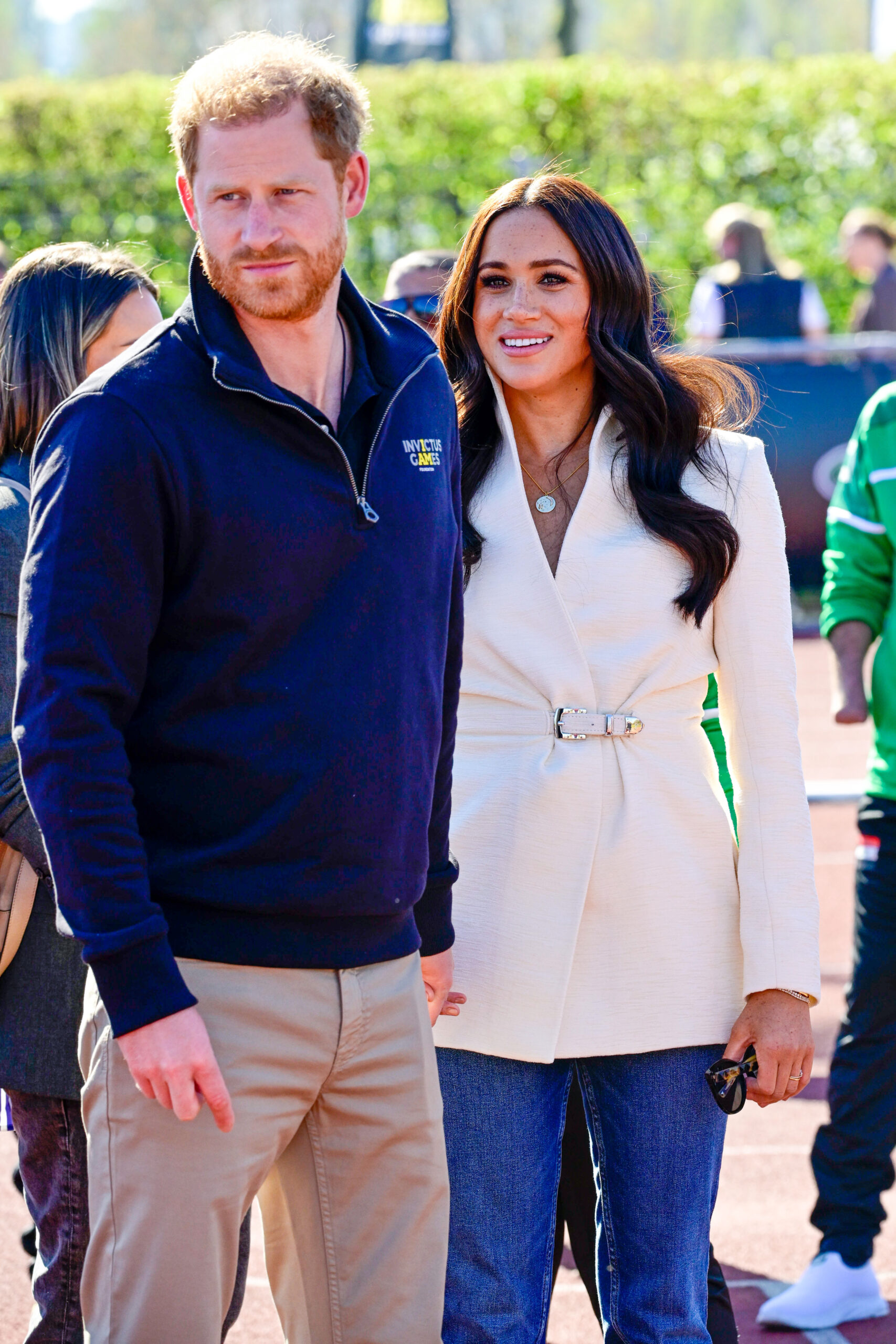 Prince Harry and Meghan Markle at the Invictus Games