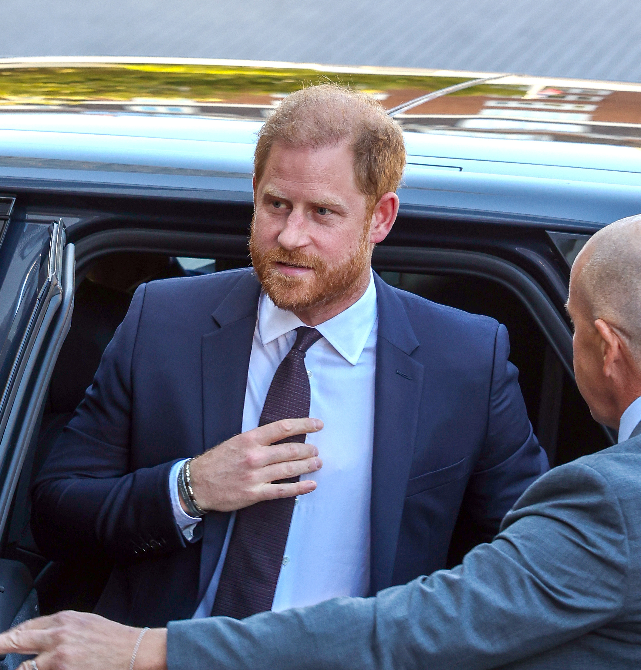 Prince Harry in suit at WellChild Awards