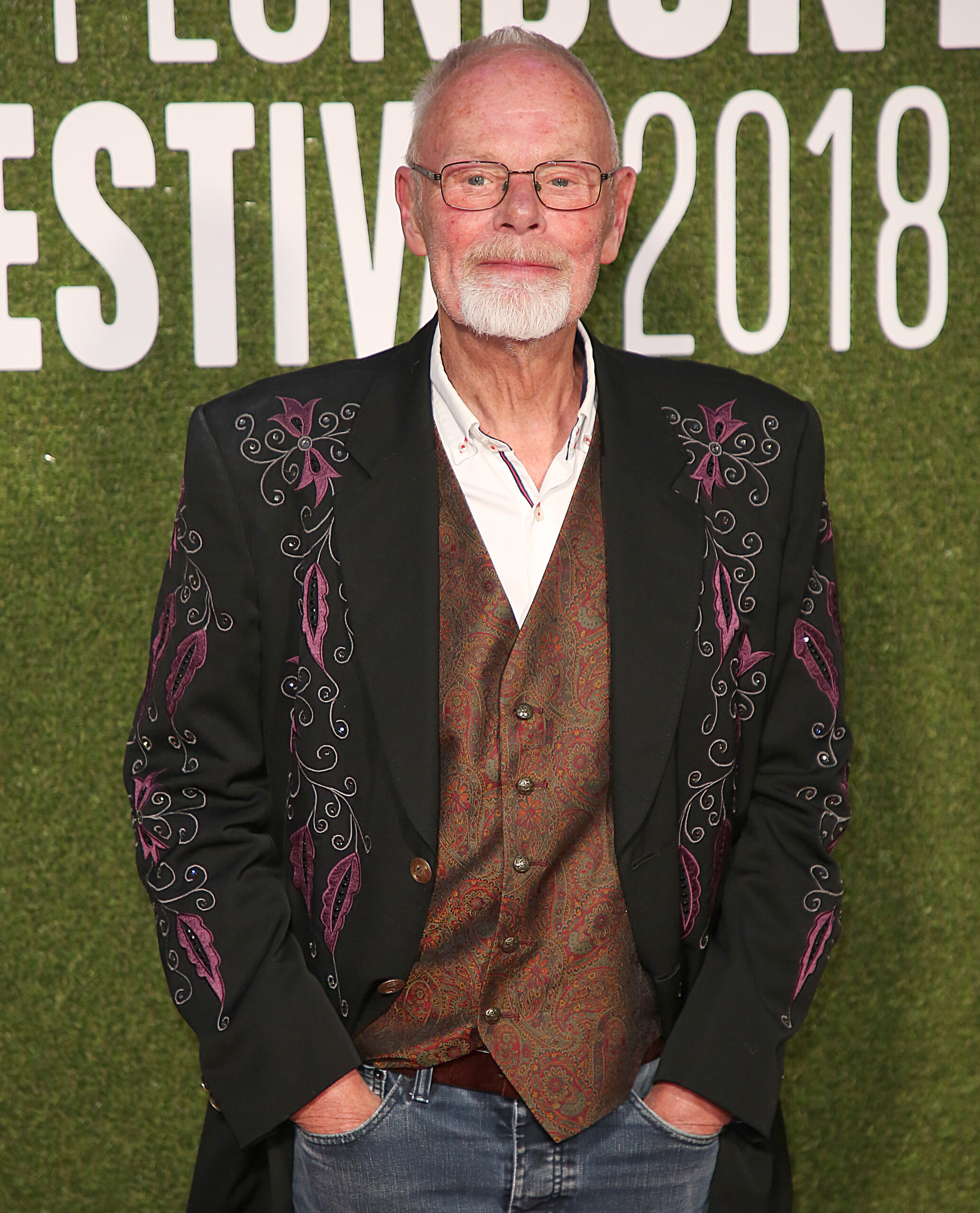 Bob Harris on the red carpet 