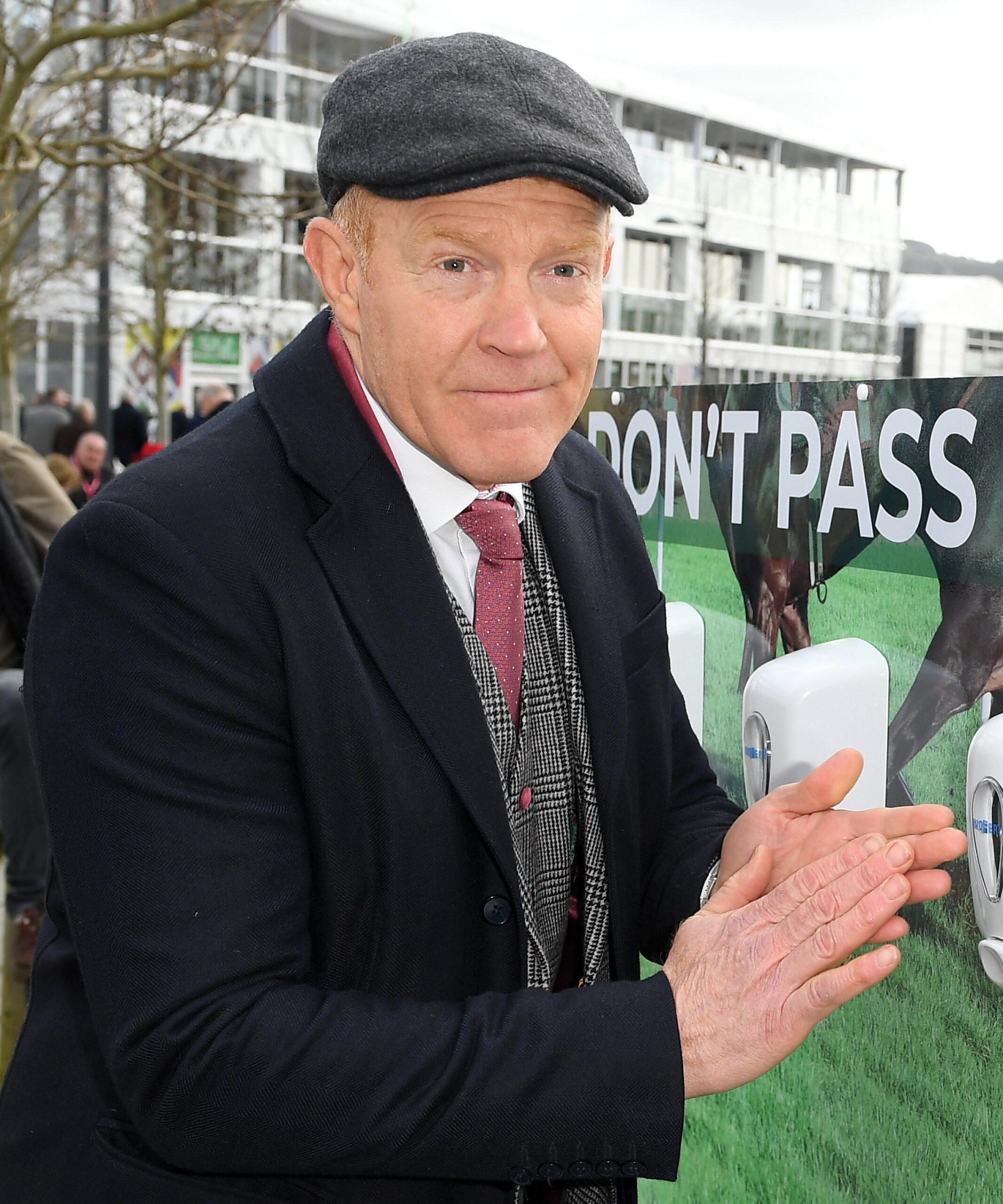 Adam Henson looking in front