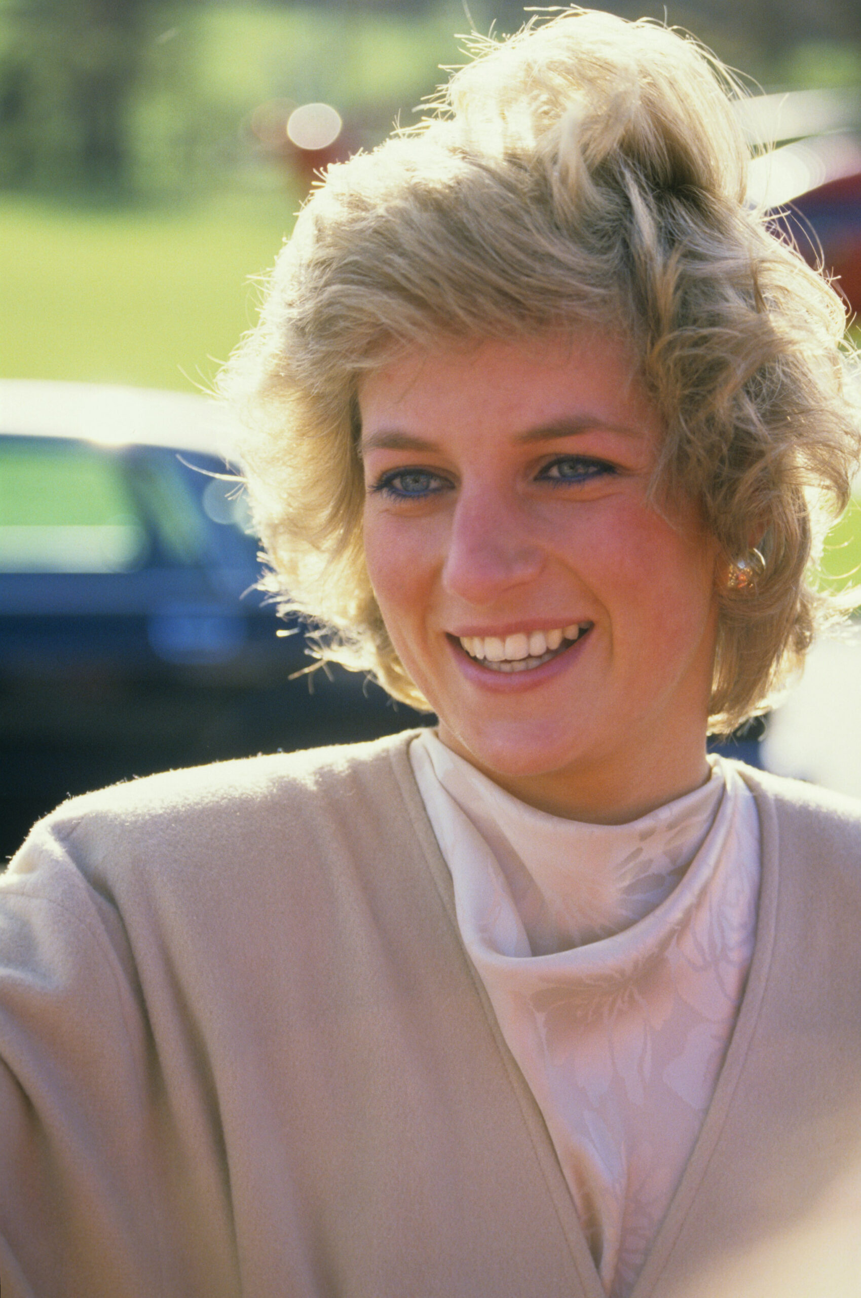 Princess Diana smiling