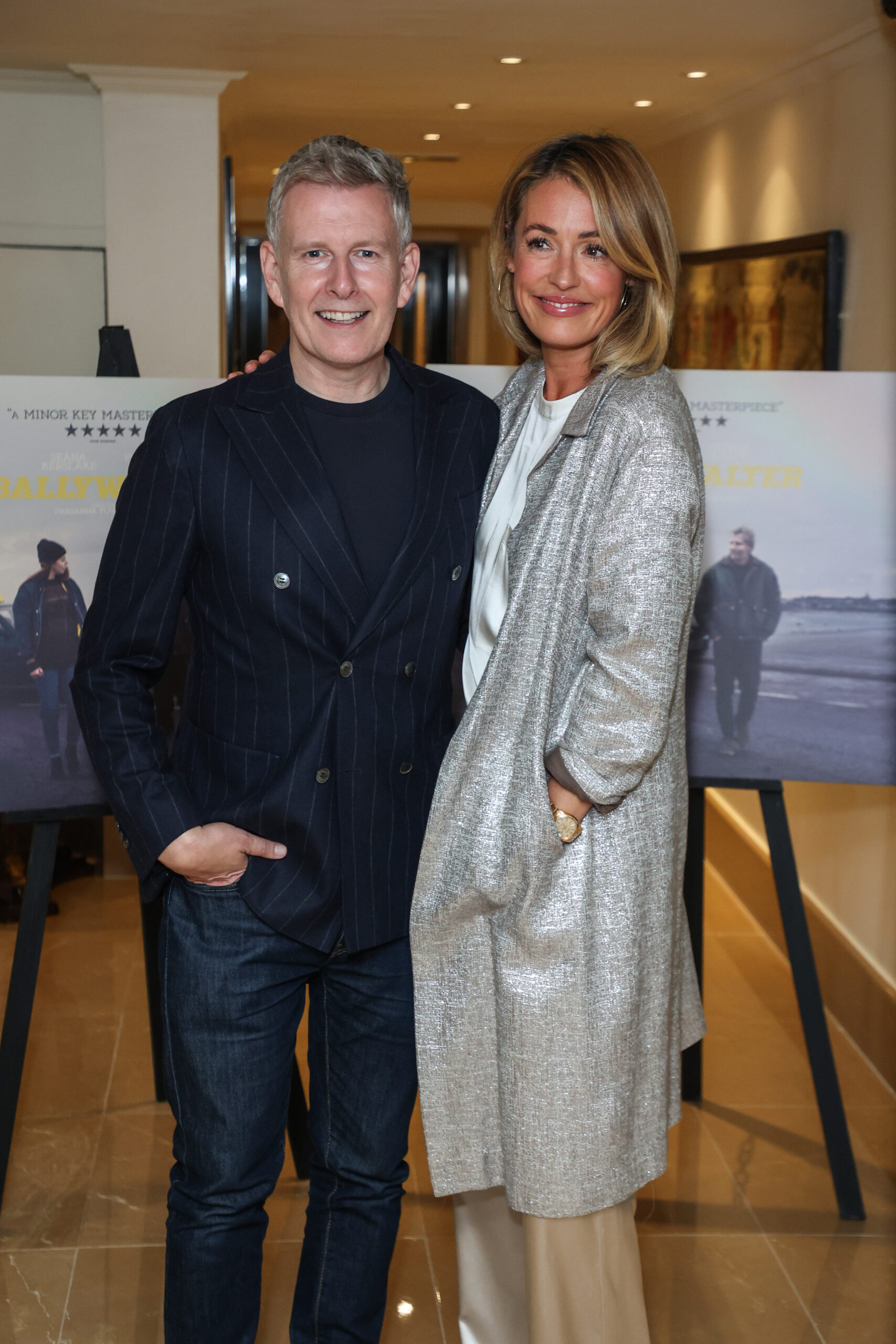 Cat Deeley and Patrick Kielty at event