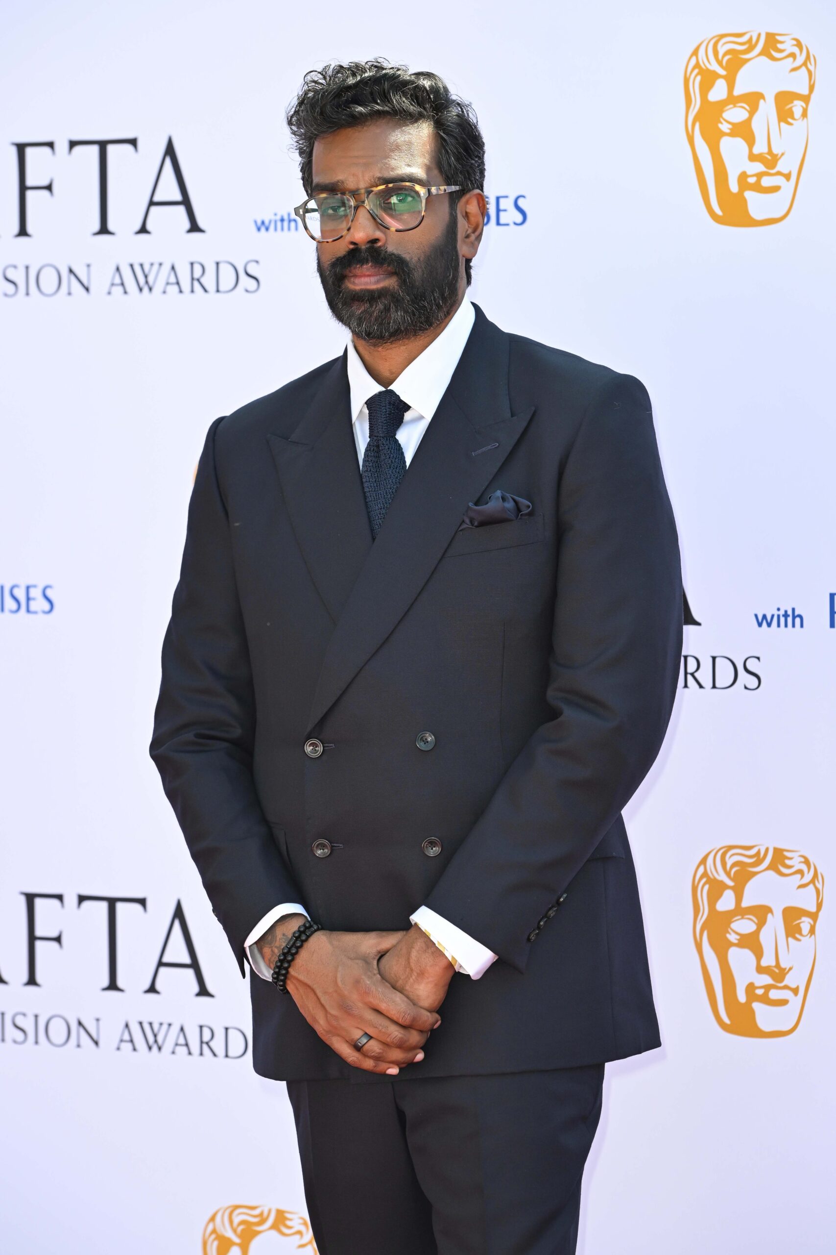 Romesh Ranganathan on the red carpet