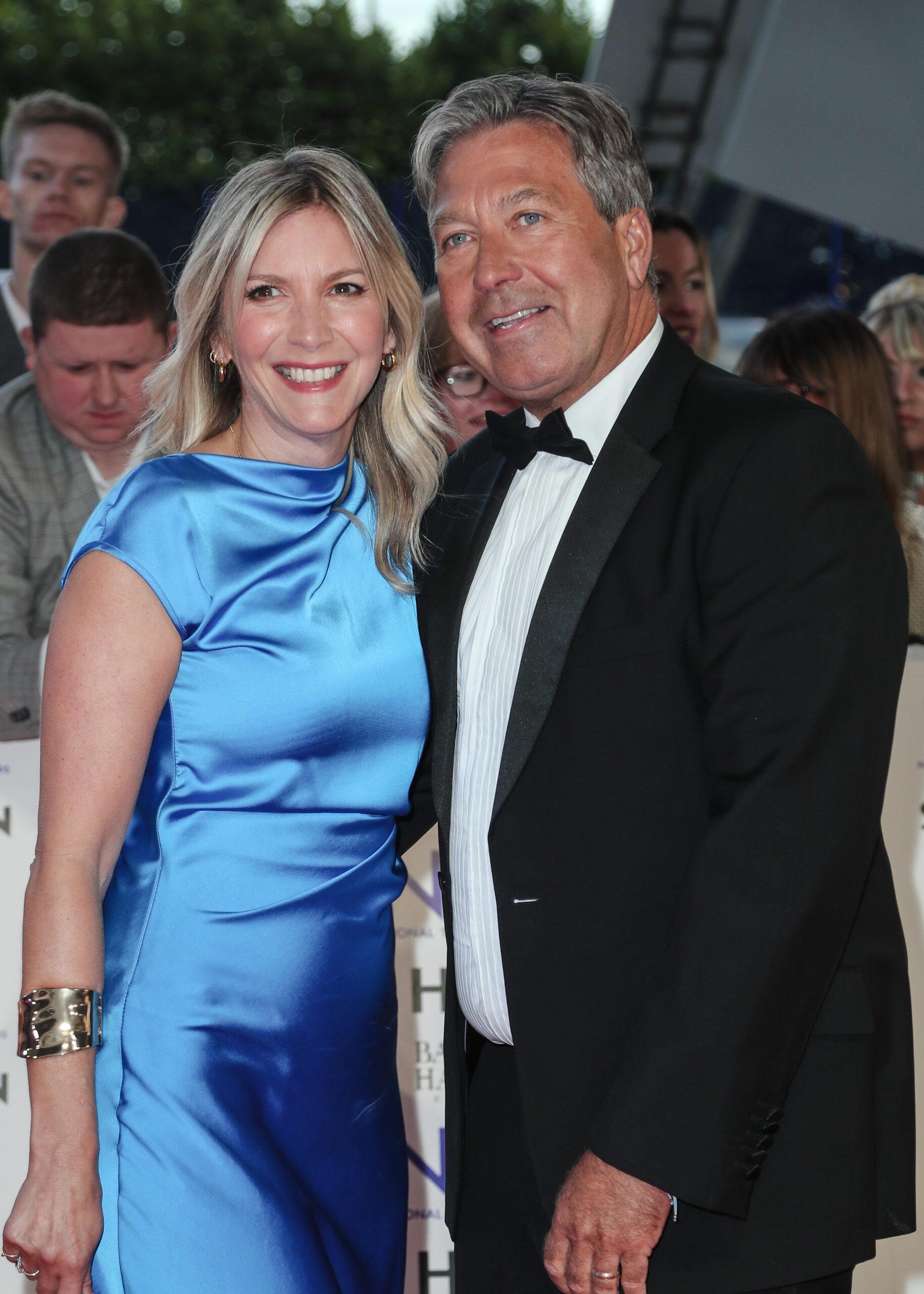 Lisa Faulkner and John Torode smiling