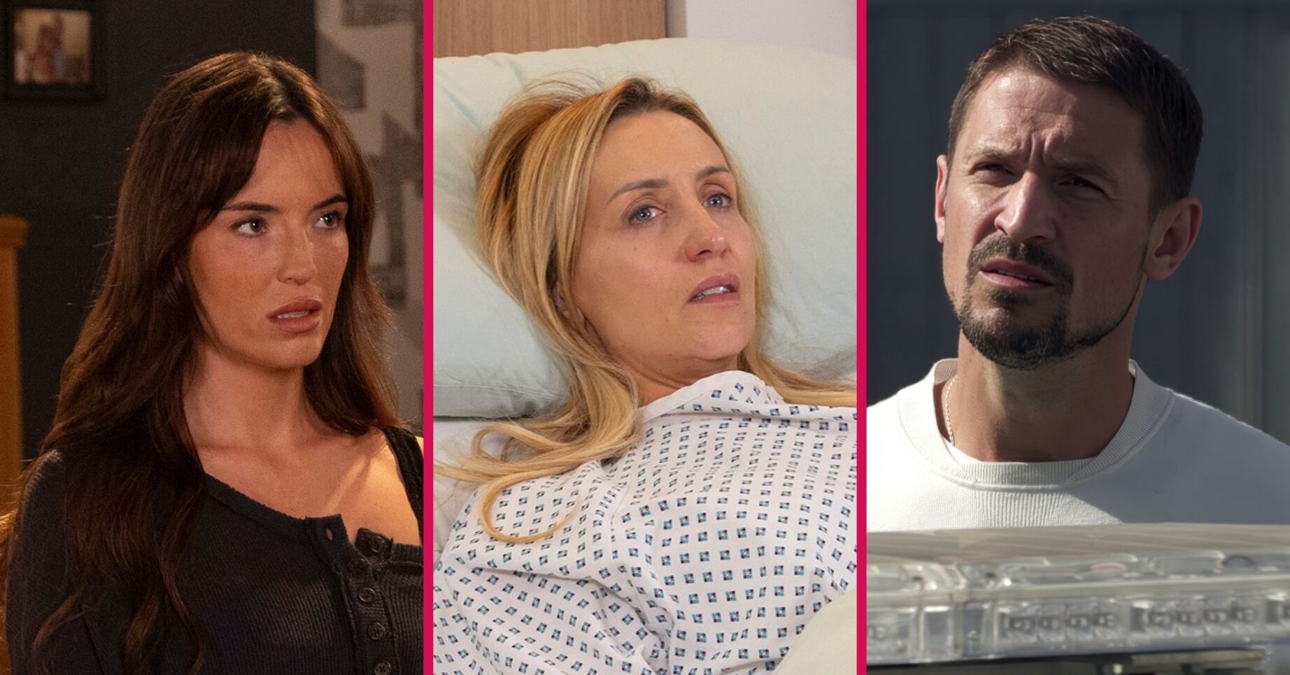 Corrie spoiler split pic (Credit: ITV/compED)