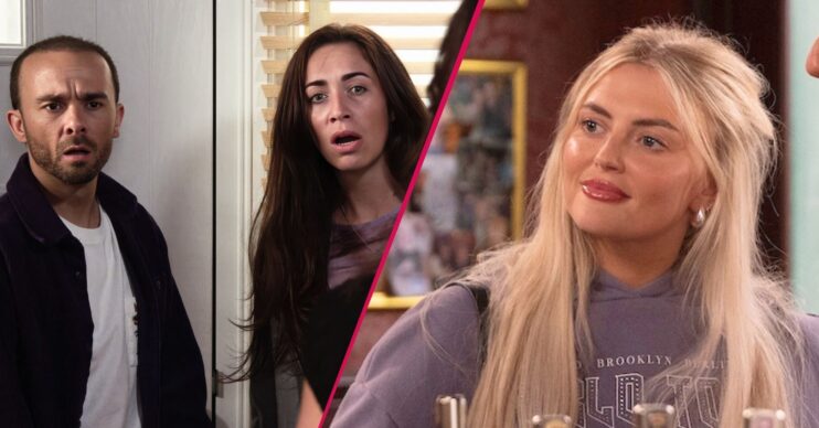 David, Shona and Bethany in Coronation Street (Credit: ITV)