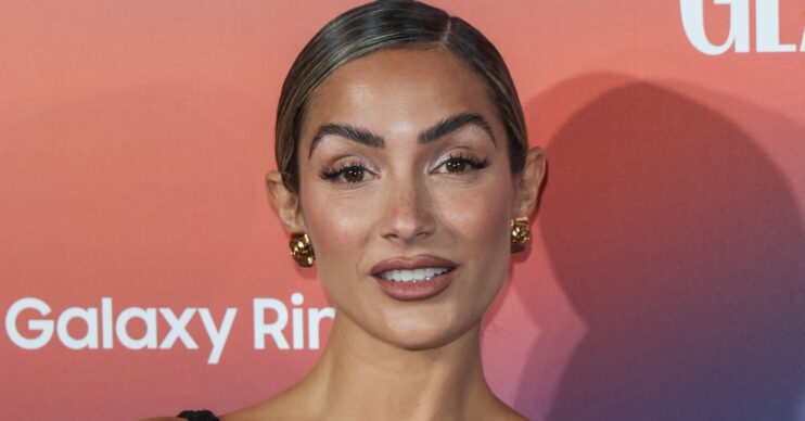 Frankie Bridge on the red carpet