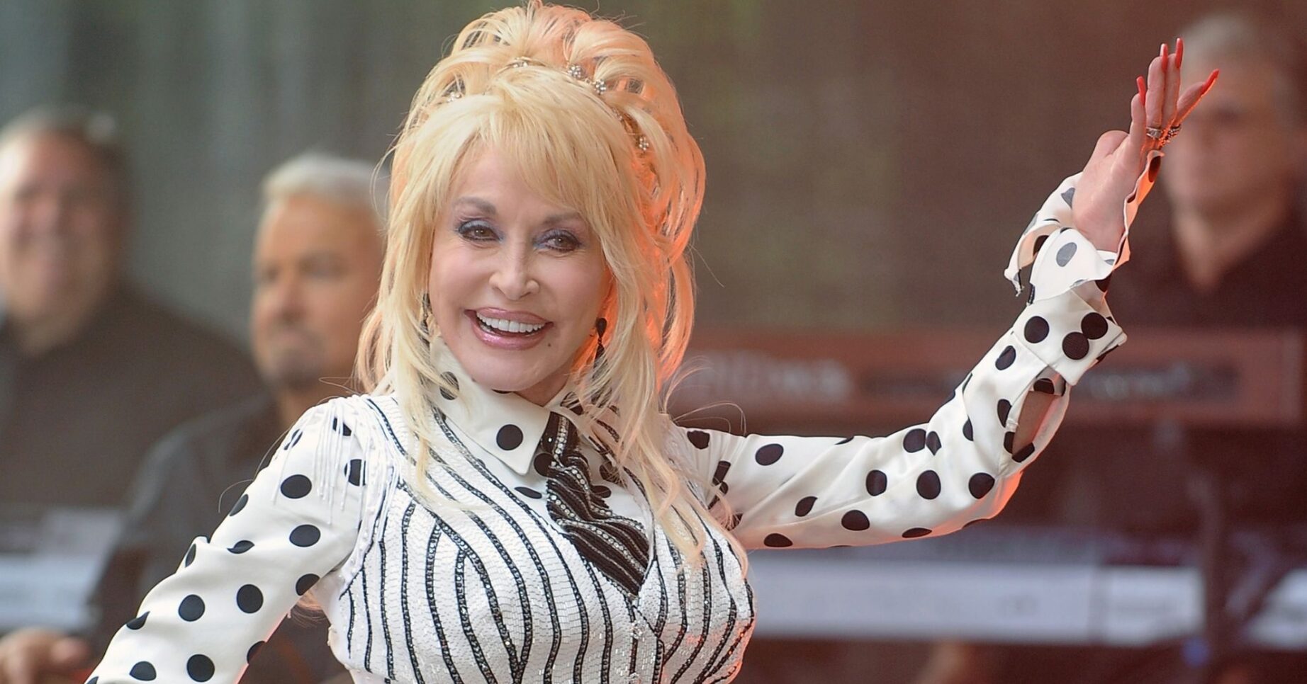 Dolly Parton smiling