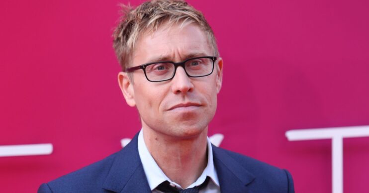 Russell Howard on the red carpet