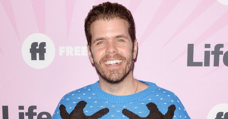 Perez Hilton smiling