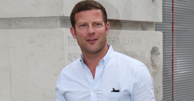Dermot O'Leary walking