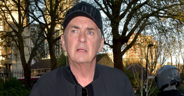 Shane Richie walking