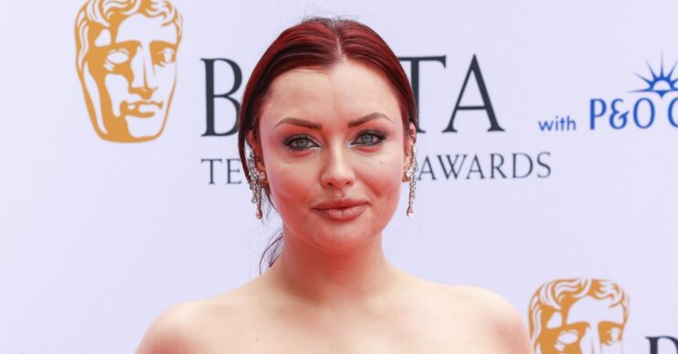 Shona McGarty on the red carpet